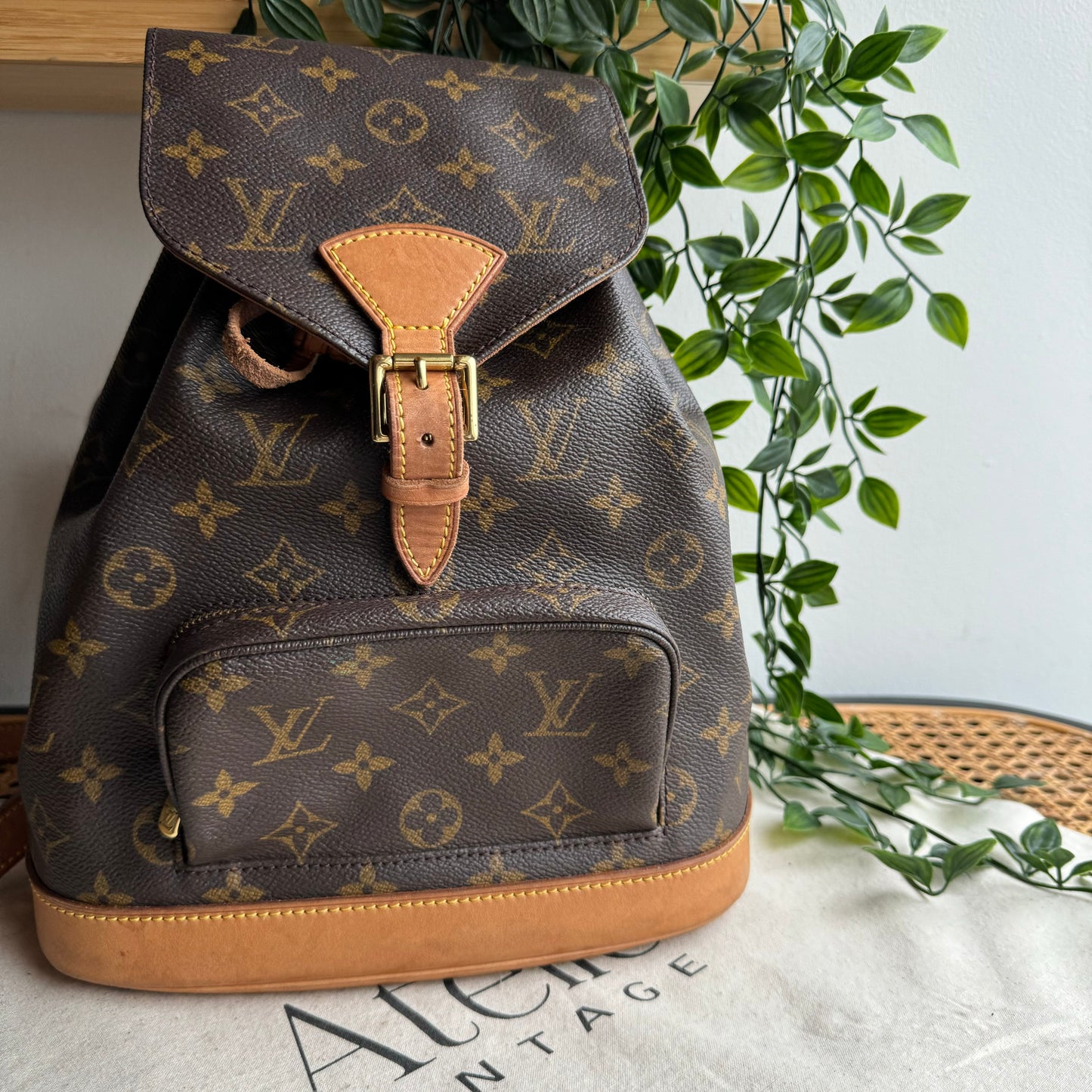 Louis Vuitton 1997 Montsouris Back Pack MM
