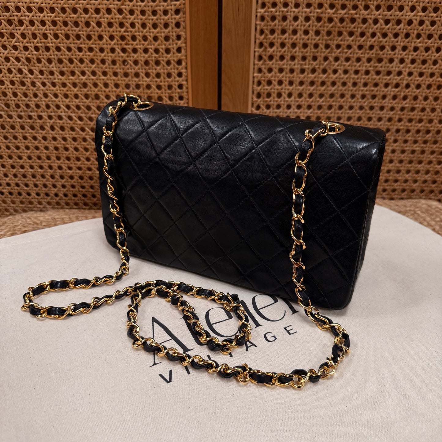 Chanel 1989 Classic Medium Rectangle Full Flap