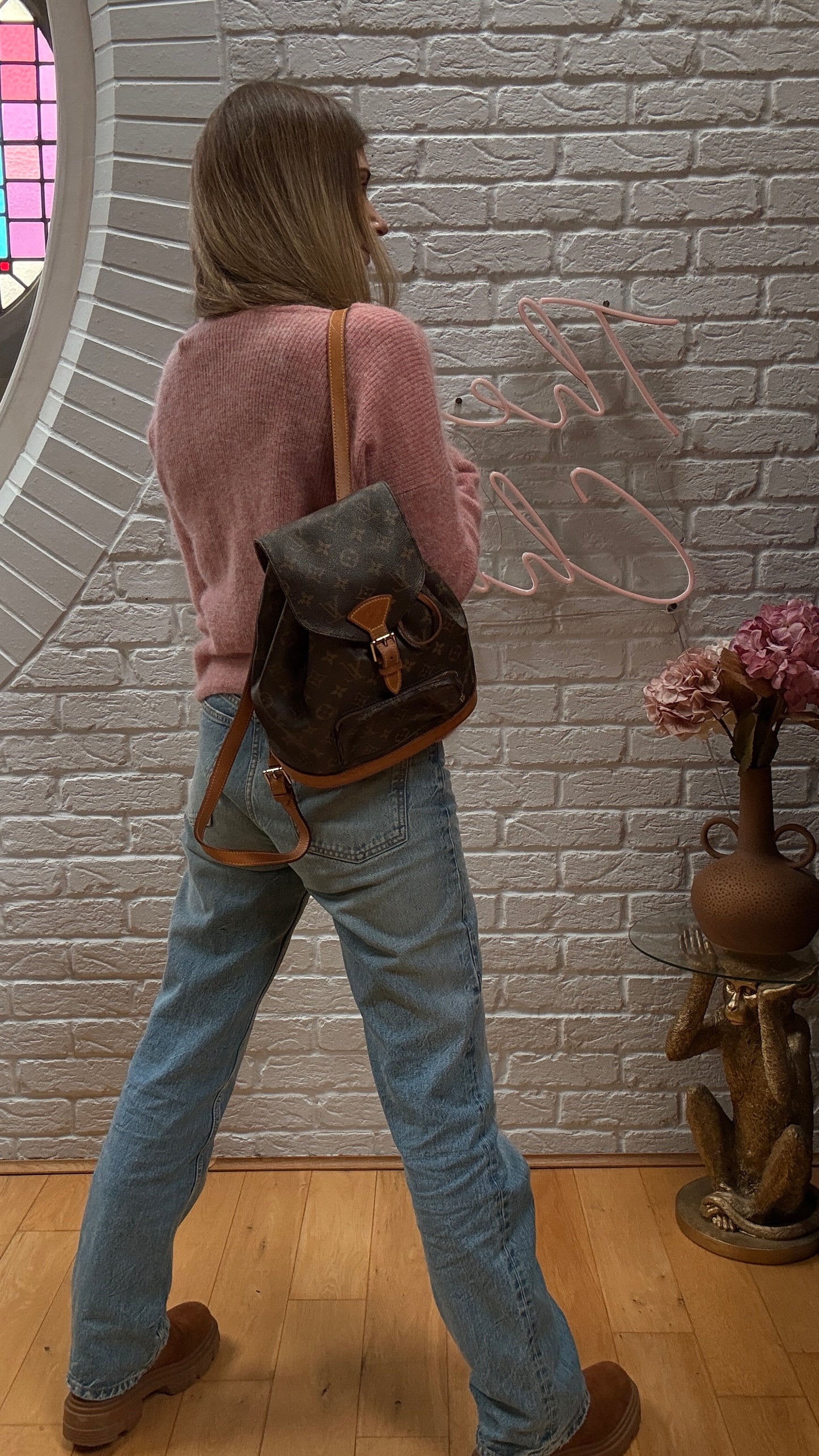 Louis Vuitton 1997 Montsouris Back Pack MM