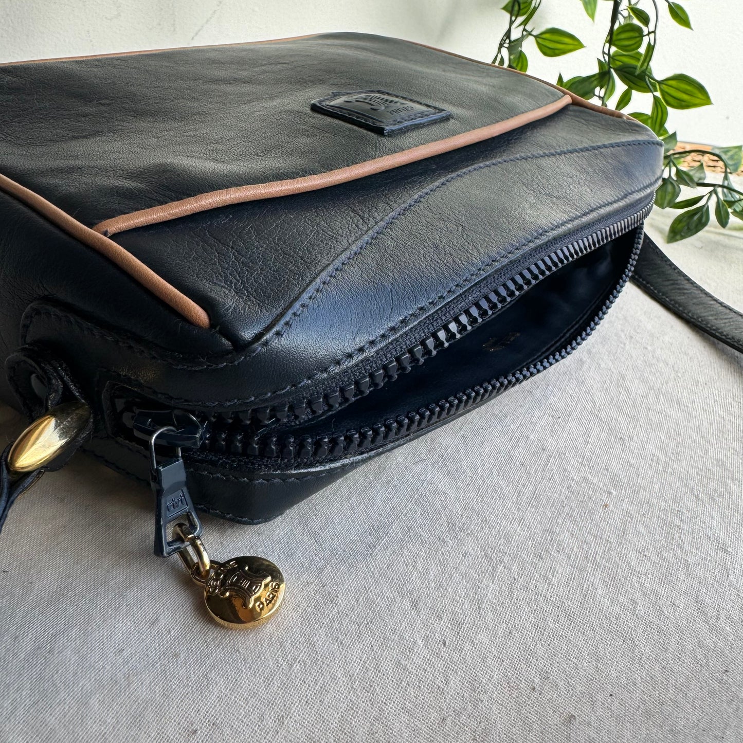 Celine Vintage Triomphe Cross Body Bag