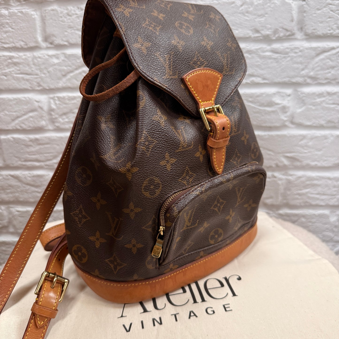 Louis Vuitton 1997 Montsouris Back Pack MM