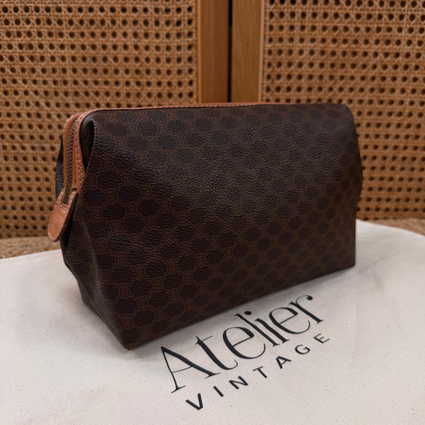 Celine Macadam Print Clutch/Pouch
