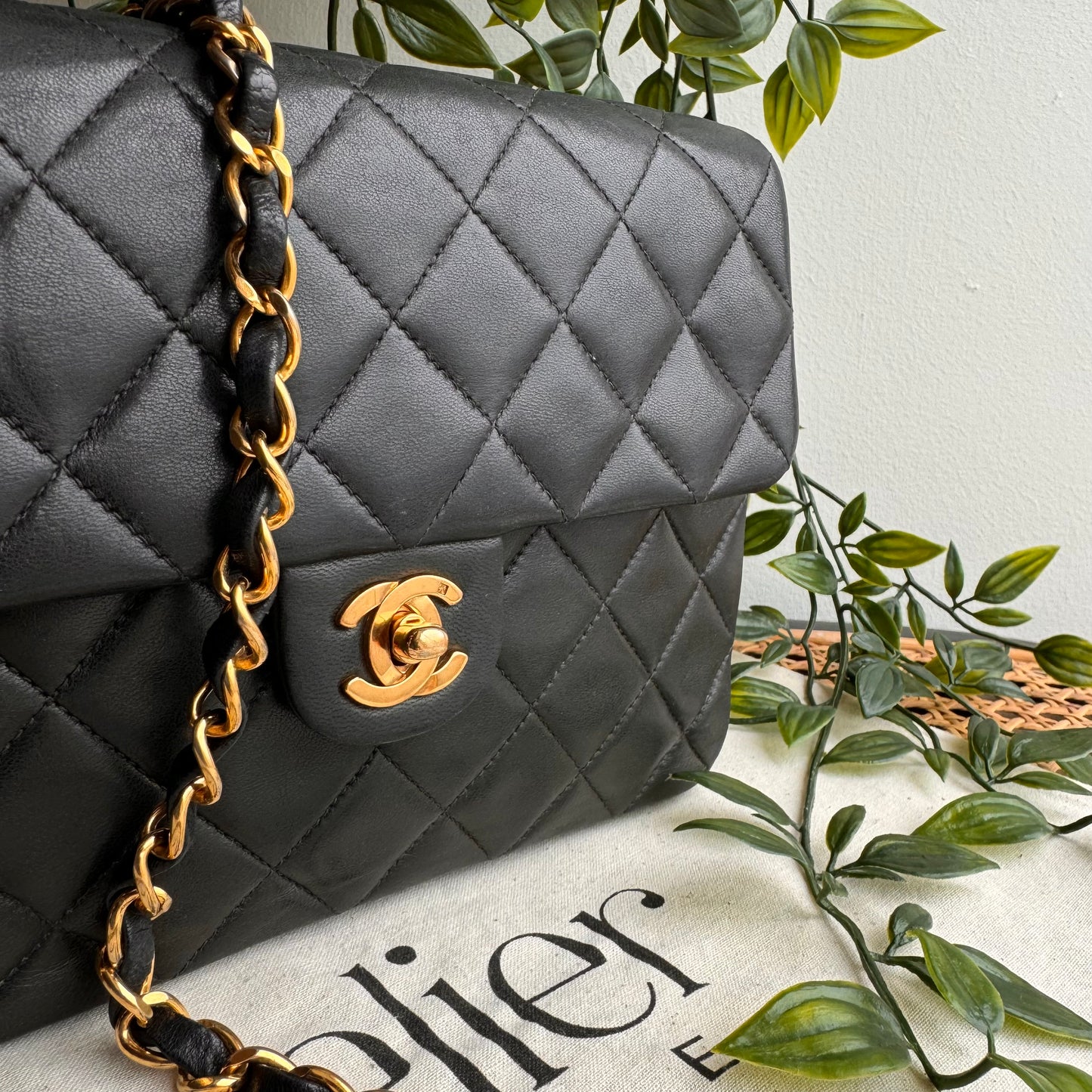 Chanel 1991 Classic Square Single Flap Medium