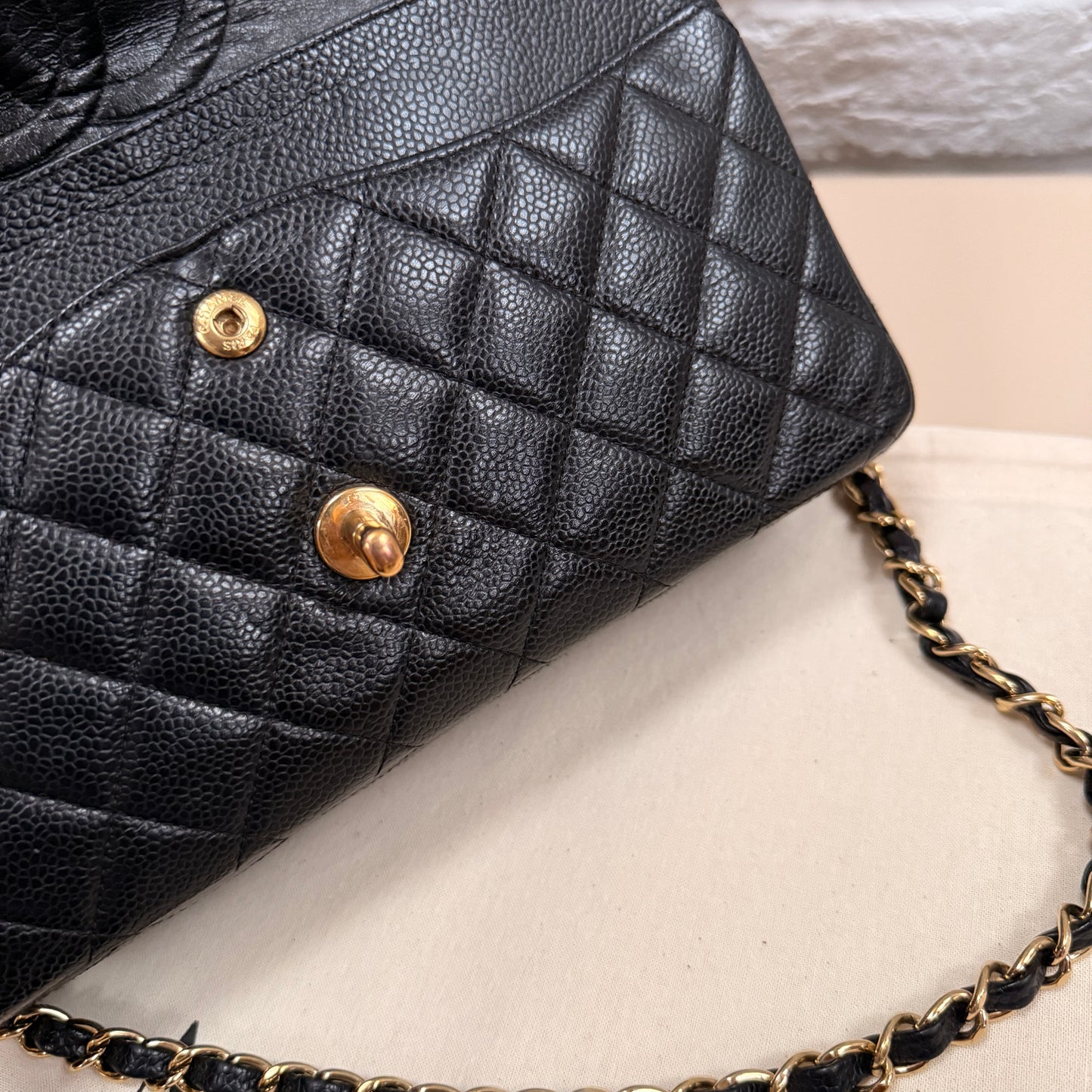 Chanel 2006 Rare Caviar Classic Double Flap Medium