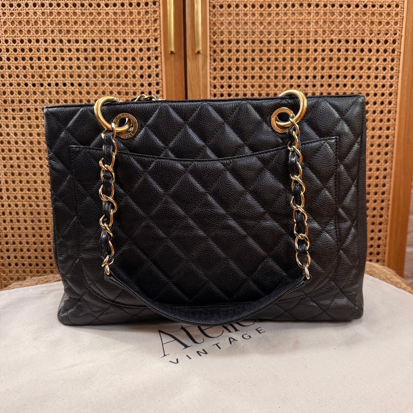 Chanel 2013 Classic Black Caviar GST