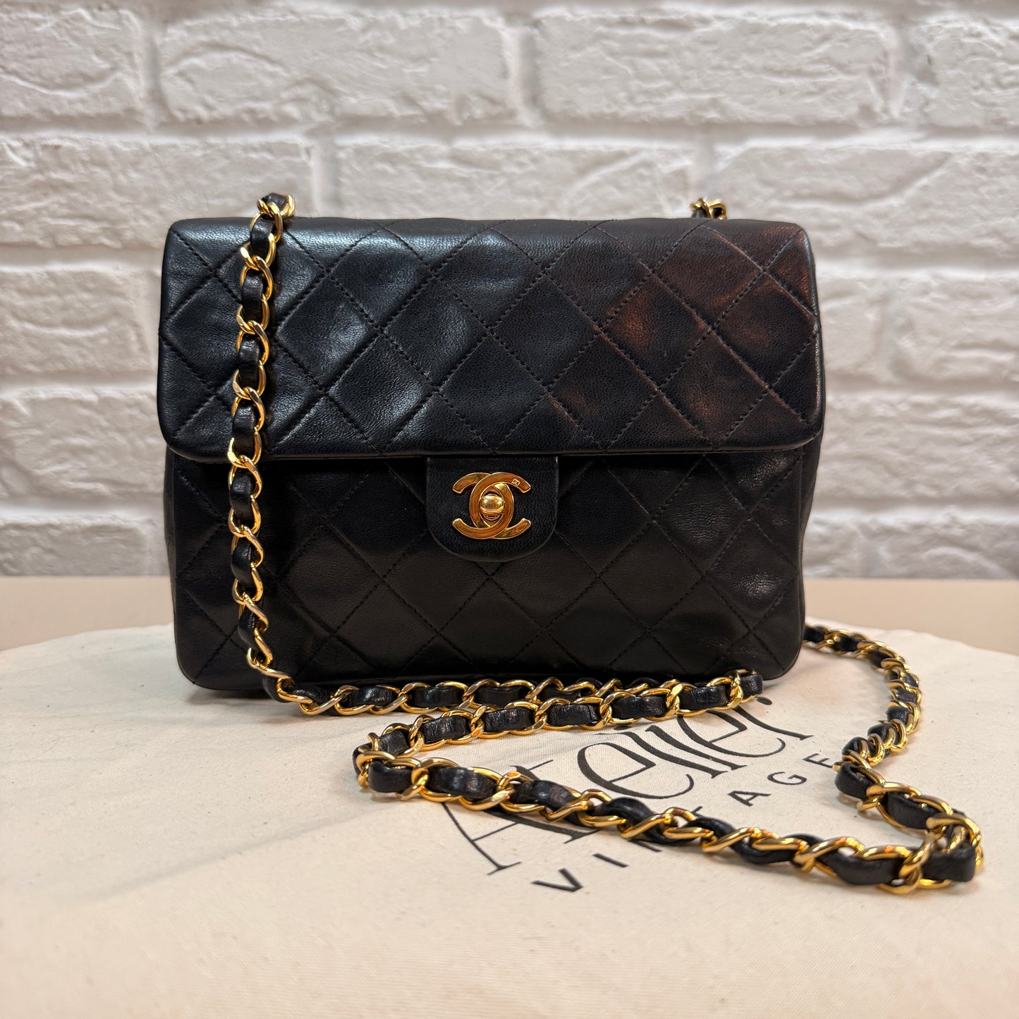 Chanel 1991 Classic Square Single Flap Medium
