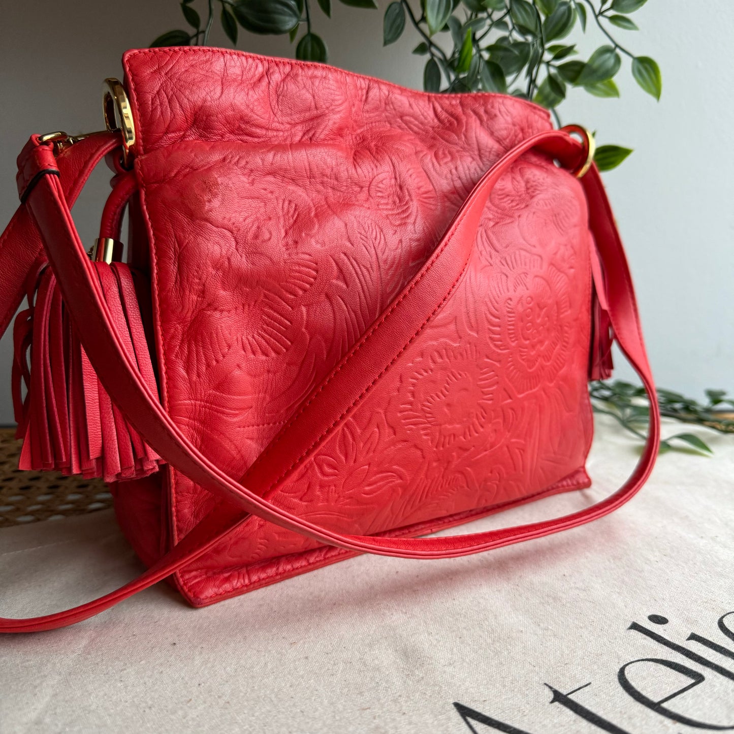 Loewe Flamenco Two Way Bucket Bag