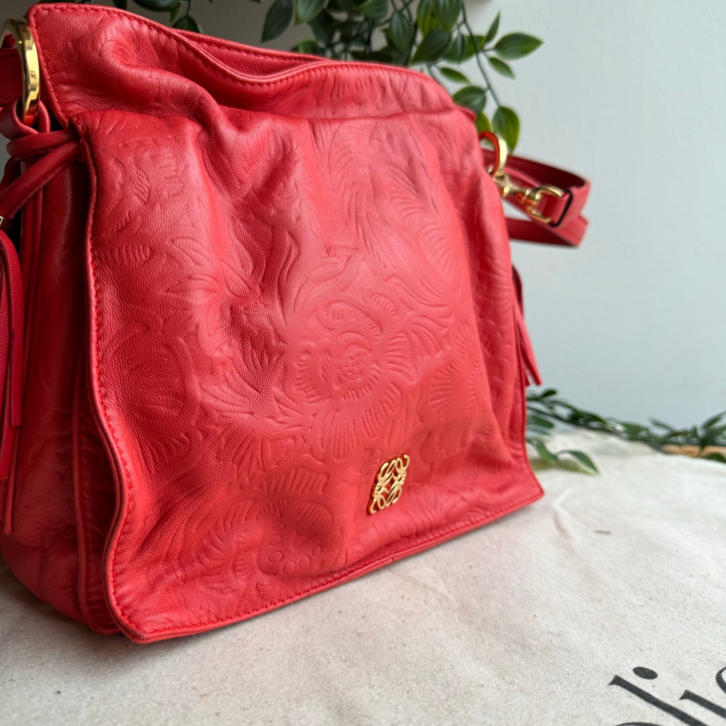 Loewe Flamenco Two Way Bucket Bag