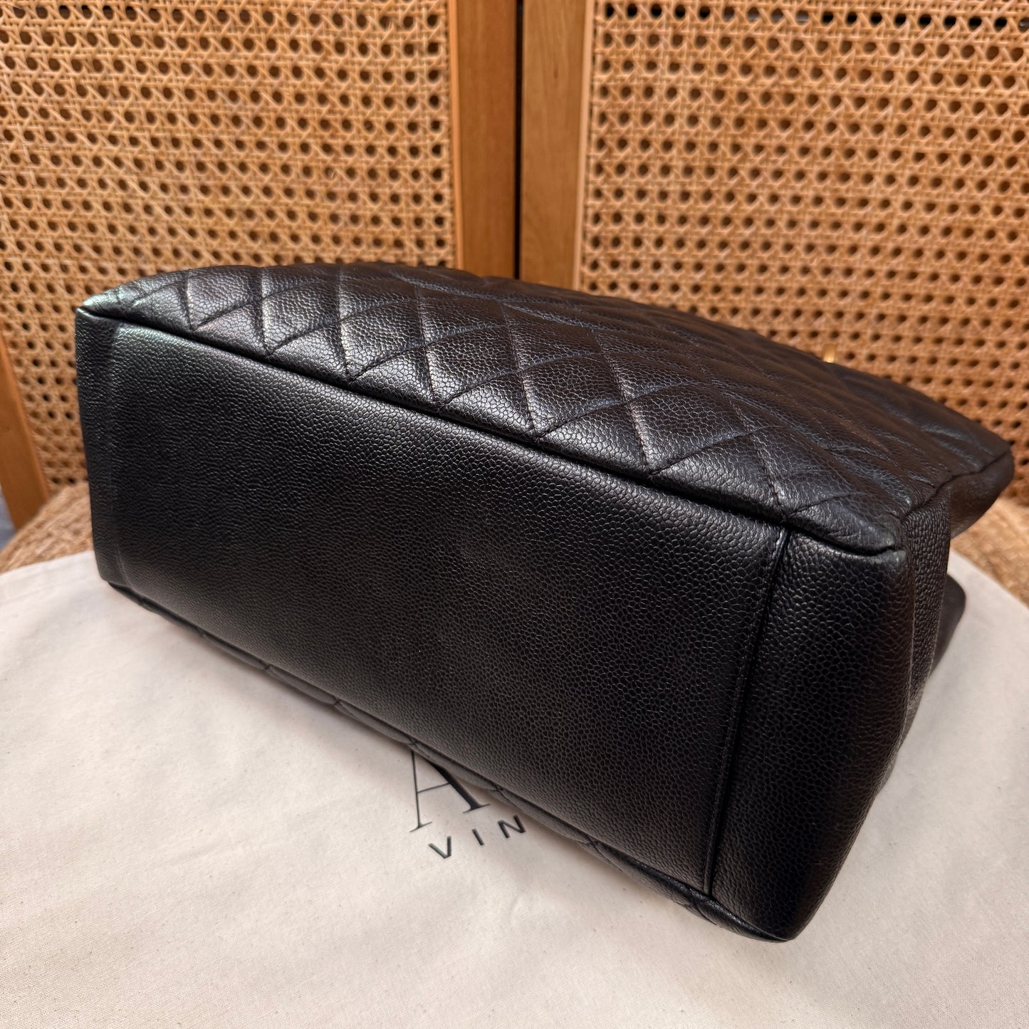 Chanel 2013 Classic Black Caviar GST