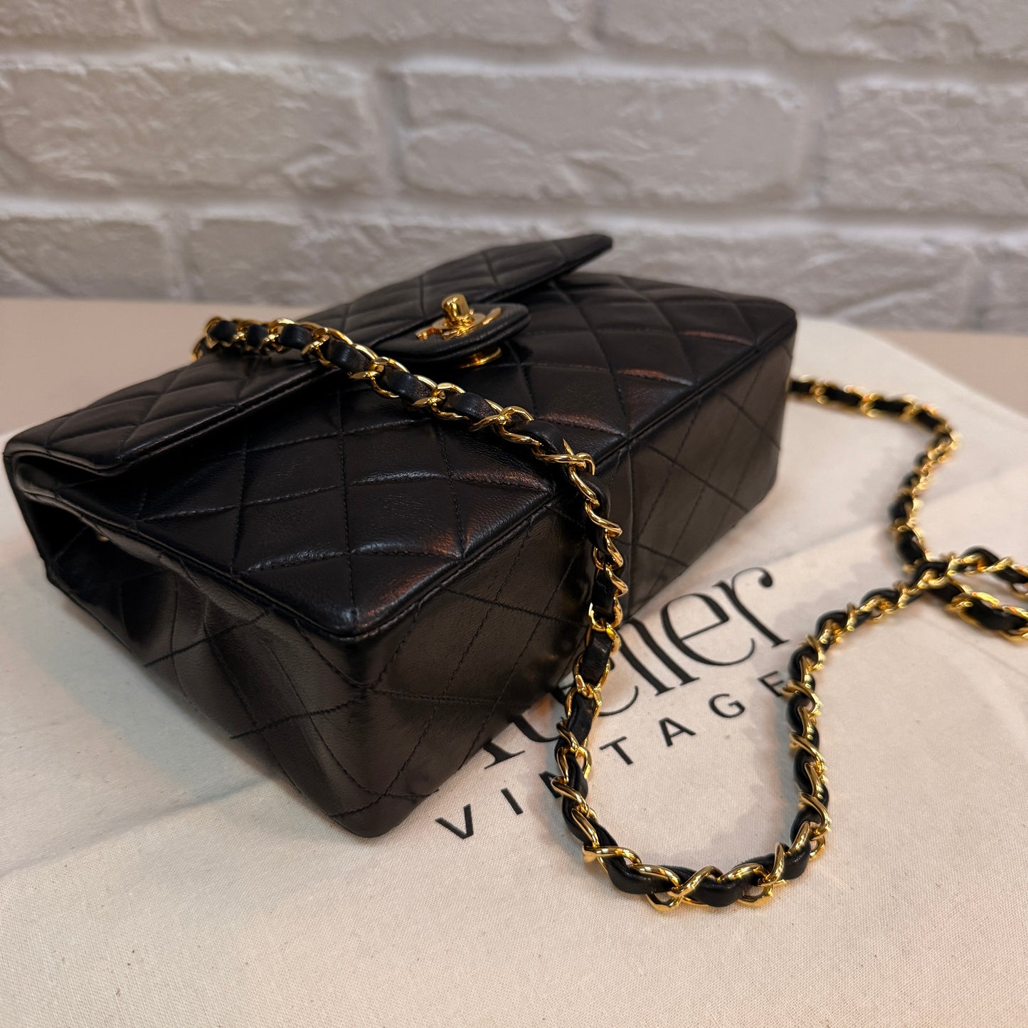 Chanel 1991 Classic Square Single Flap Medium