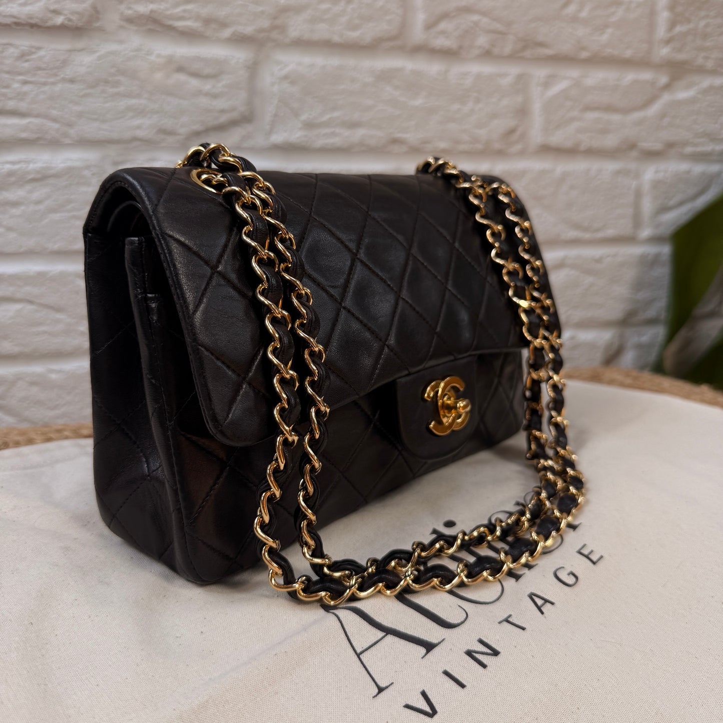 Chanel 1994 Black Classic Double Flap Small