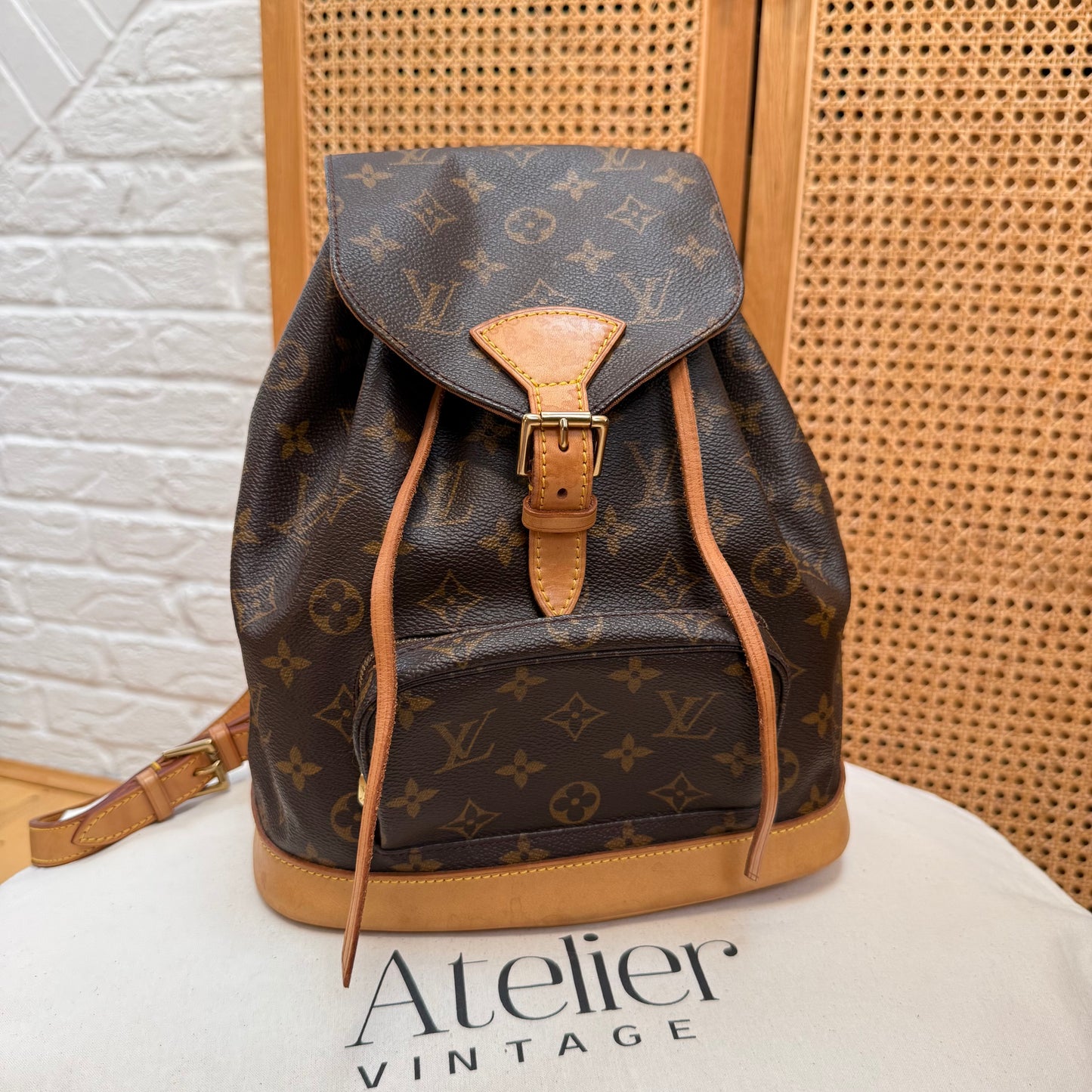 Louis Vuitton 1998 Montsouris Back Pack MM