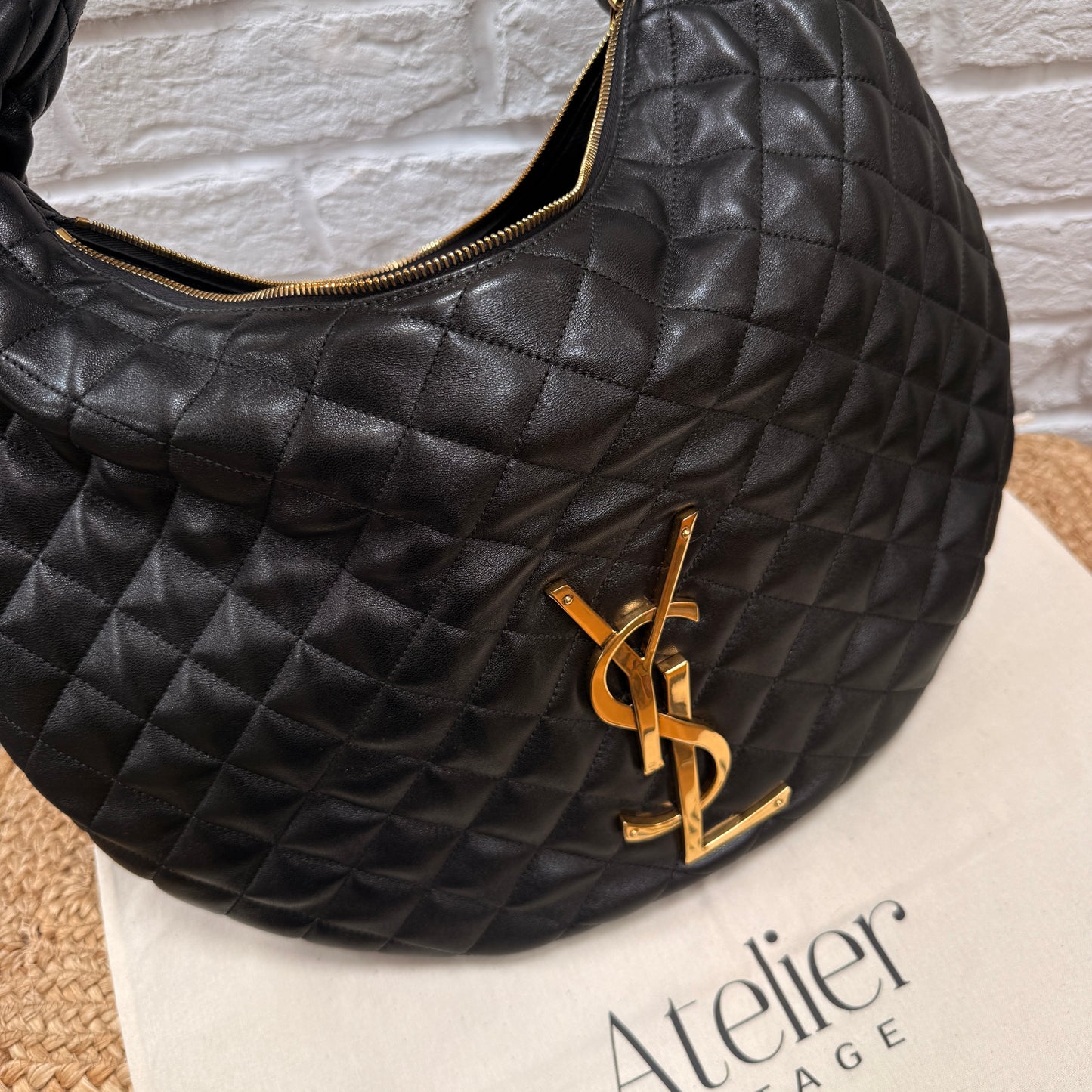 Saint Laurent 2025 ICare Hobo Tote