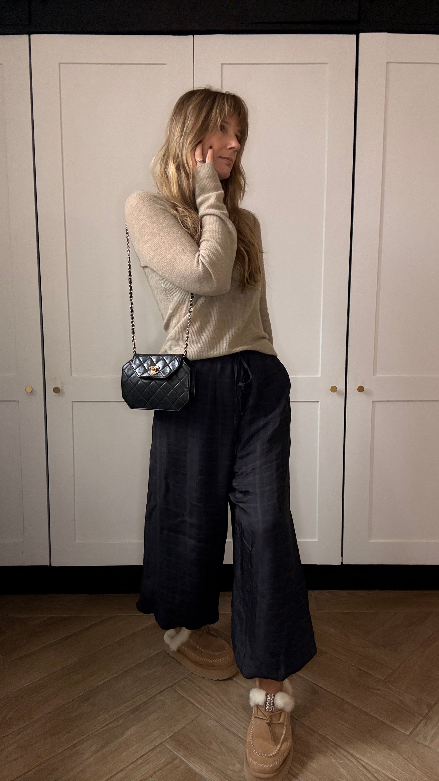 Chanel 1989 Rare Octagon Single Flap