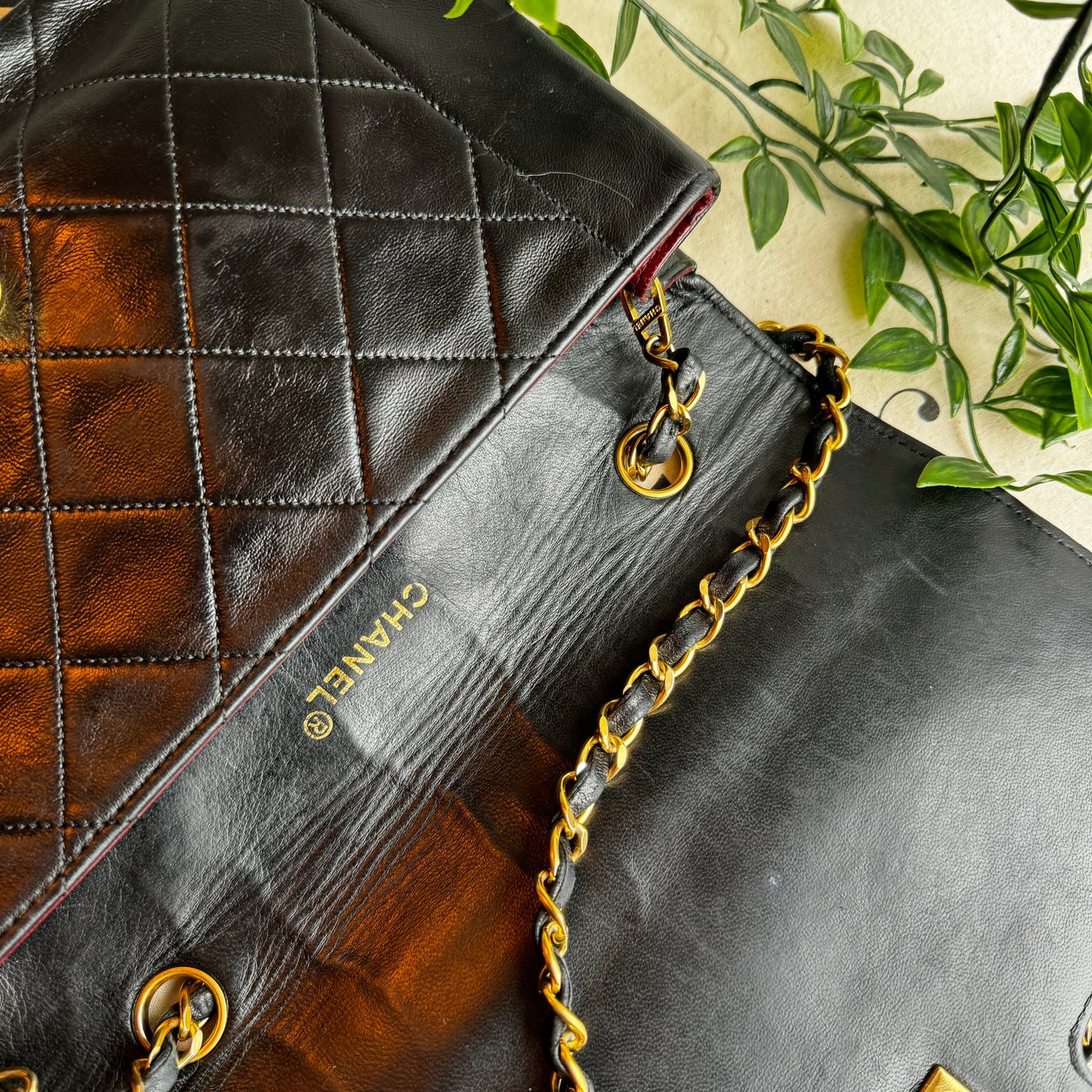 Chanel 1989 Vintage Quilted Single Flap