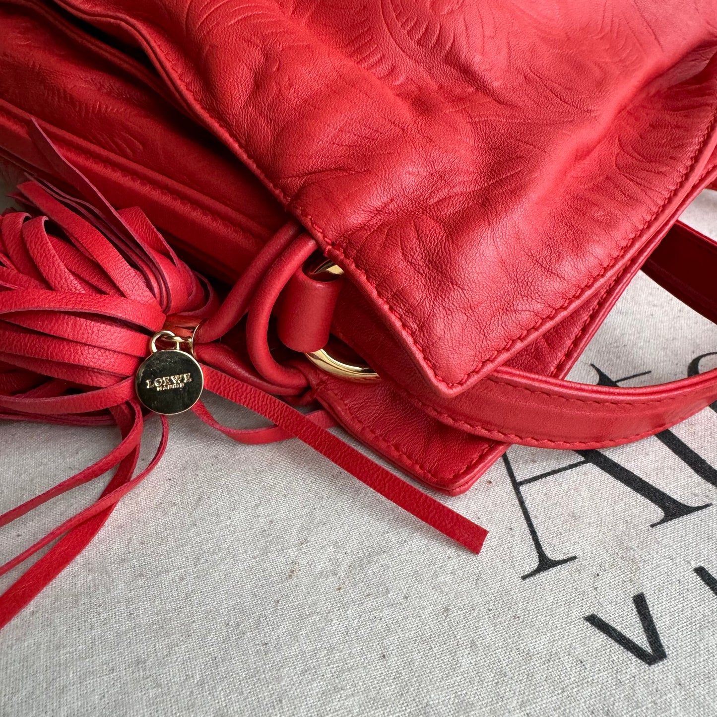 Loewe Flamenco Two Way Bucket Bag