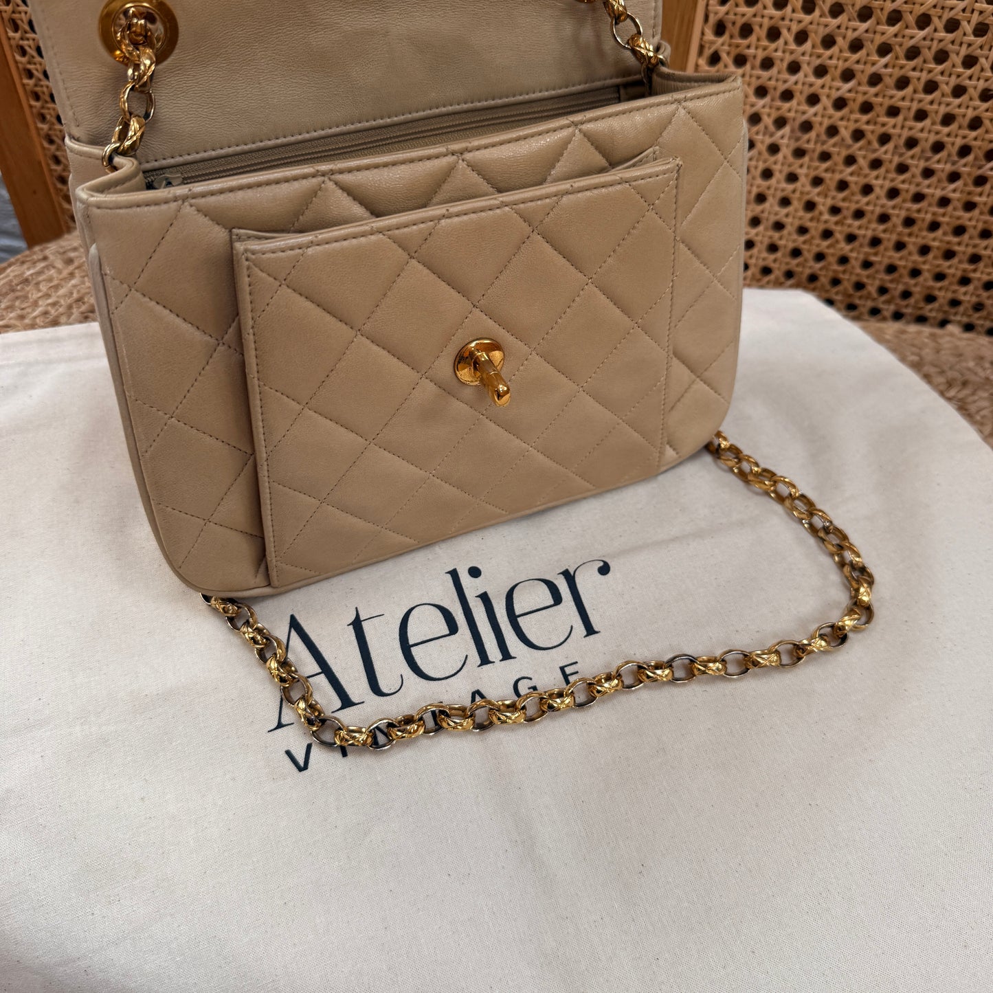 Chanel Ultra Rare Limited Edition Bijoux Chain in beige