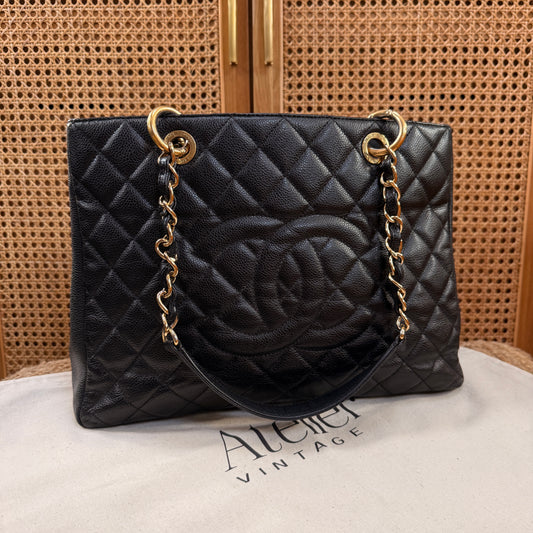 Chanel 2013 Classic Black Caviar GST