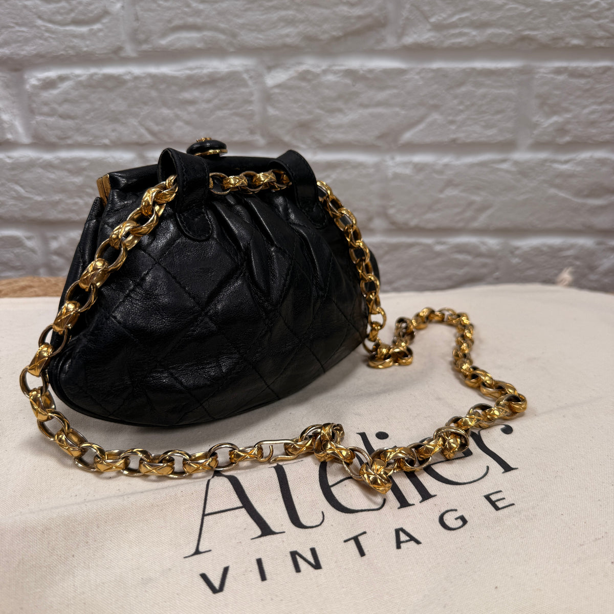 Chanel 1989 Rare Kisslock Bag