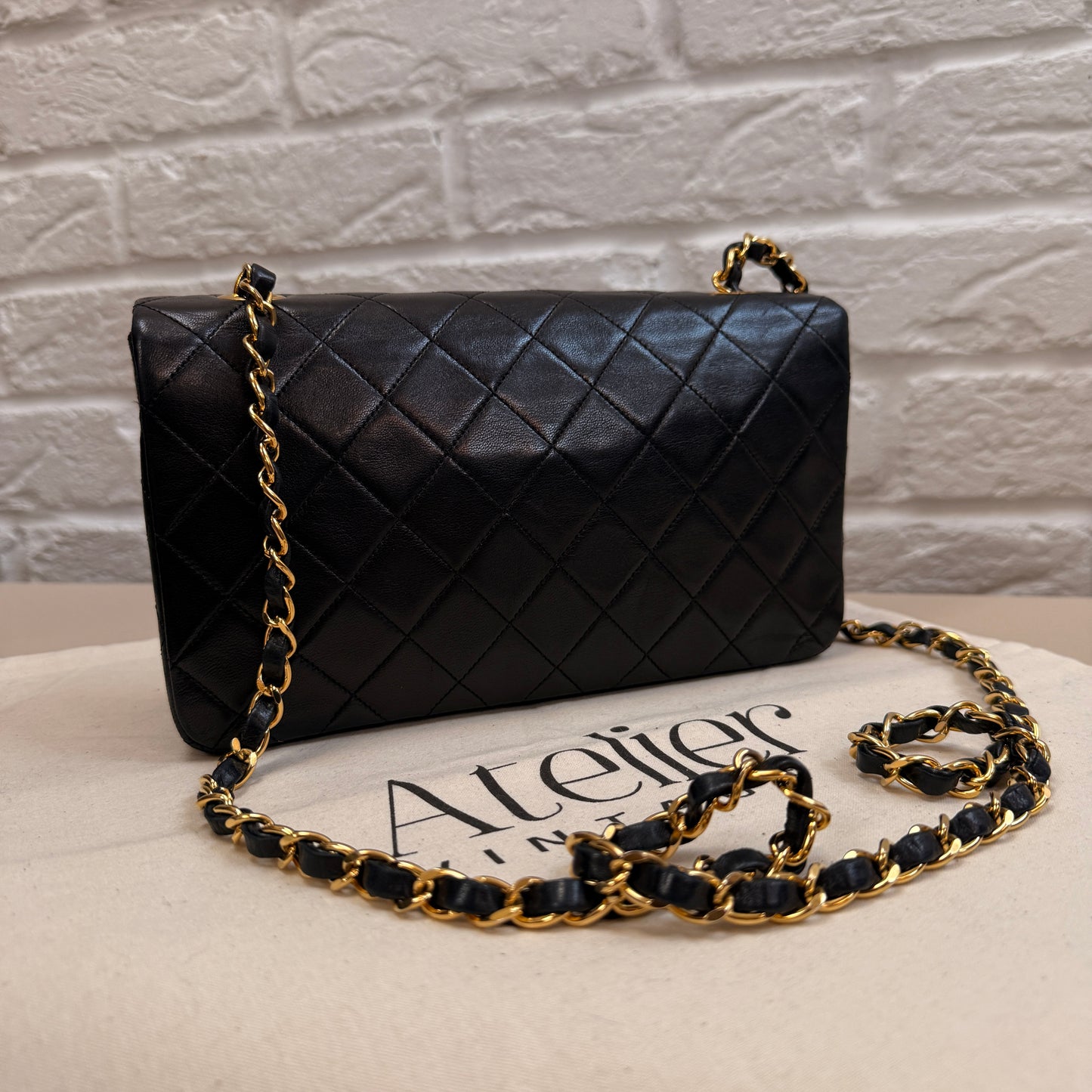 Chanel 1989 Classic Medium Rectangle Full Flap