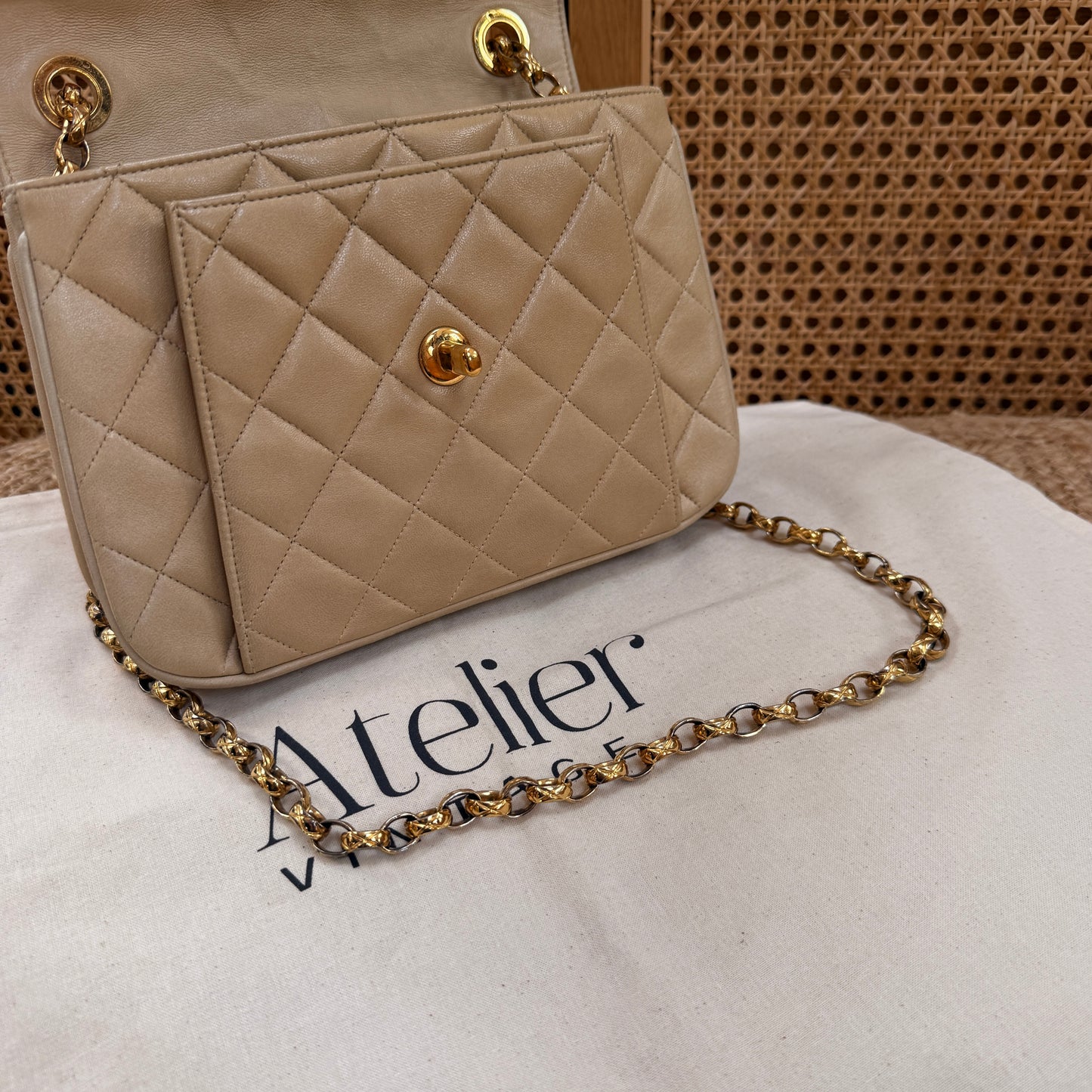 Chanel Ultra Rare Limited Edition Bijoux Chain in beige