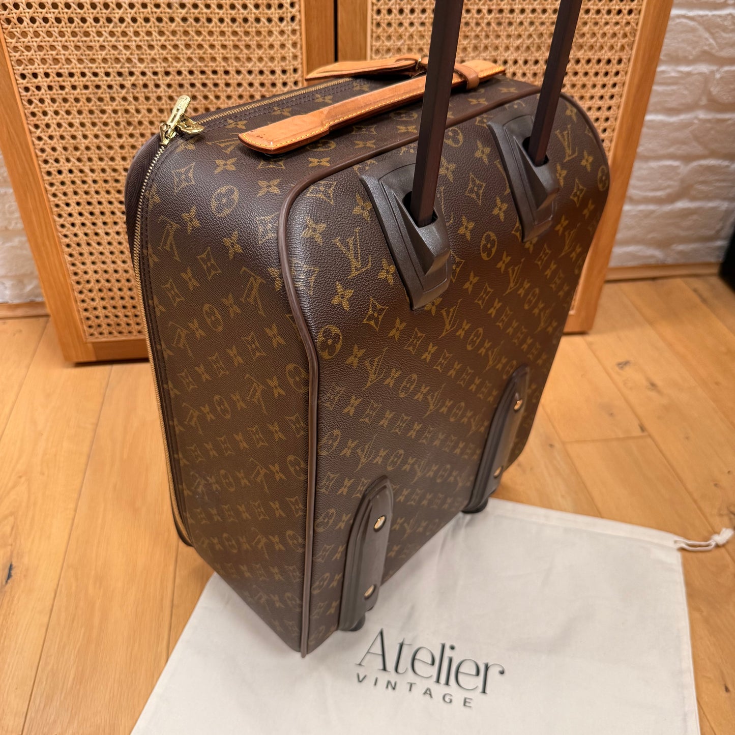 Louis Vuitton 2001 Pegase 45 Monogram Travel Case