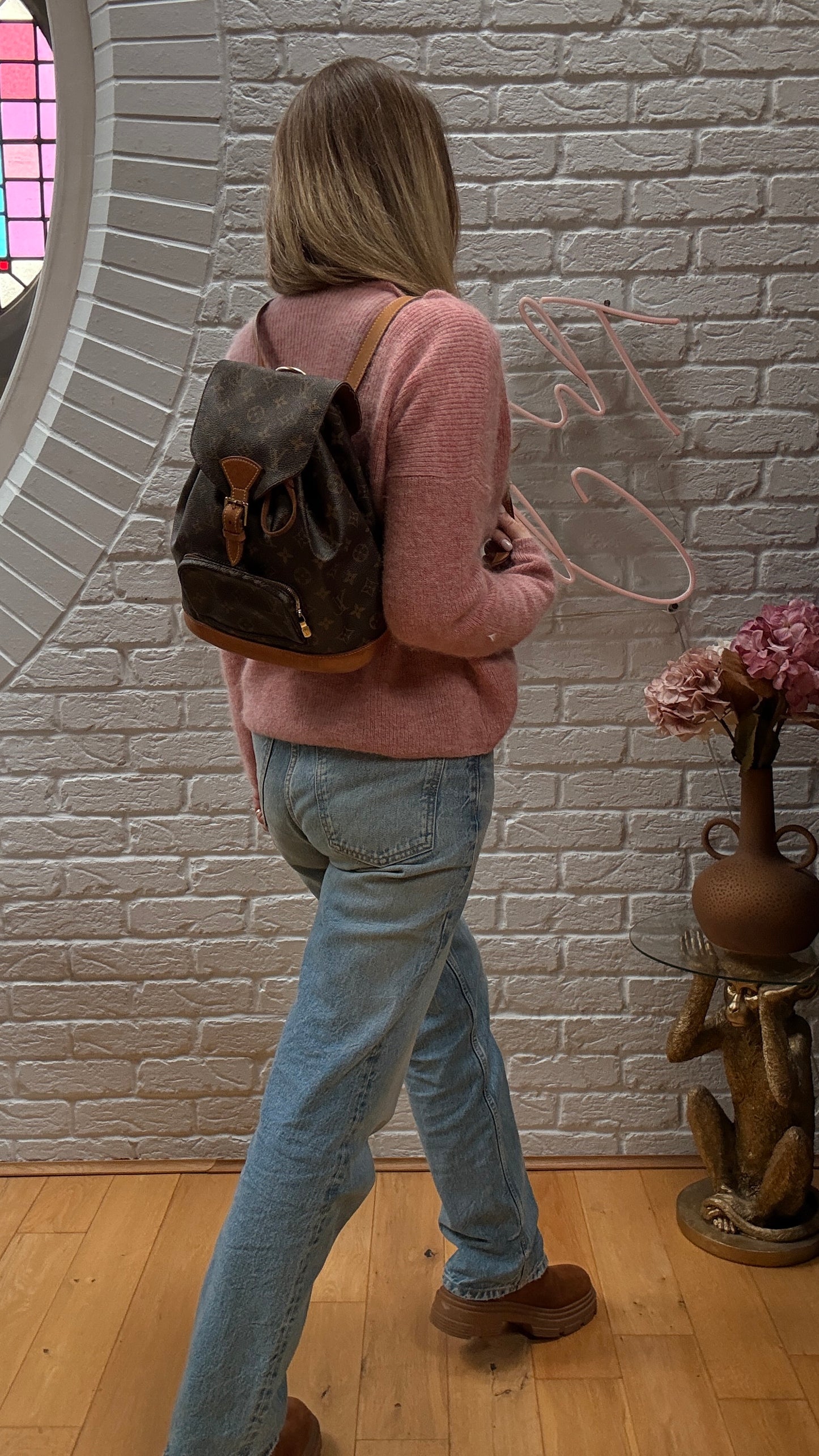 Louis Vuitton 1997 Montsouris Back Pack MM