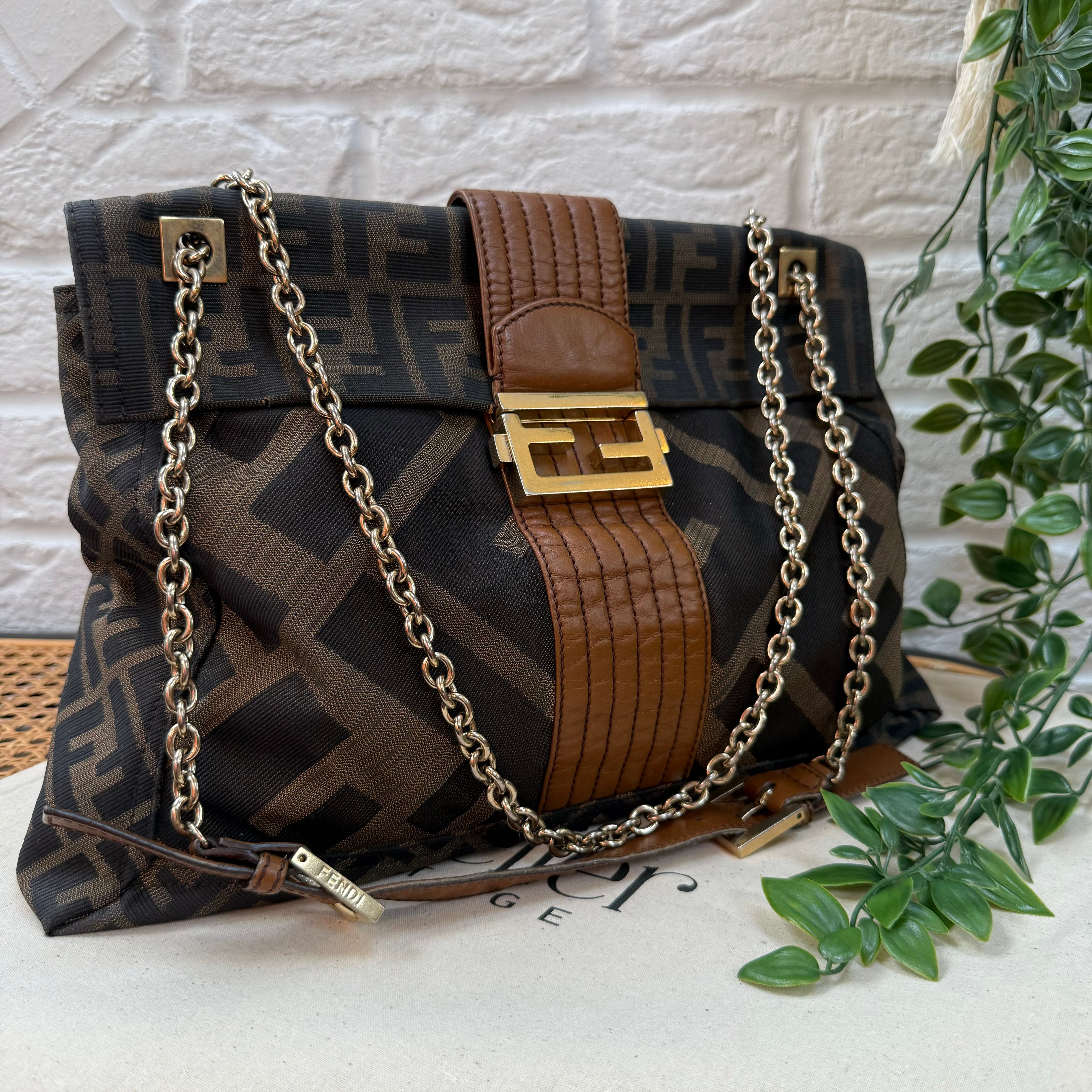 Fendi maxi baguette on sale