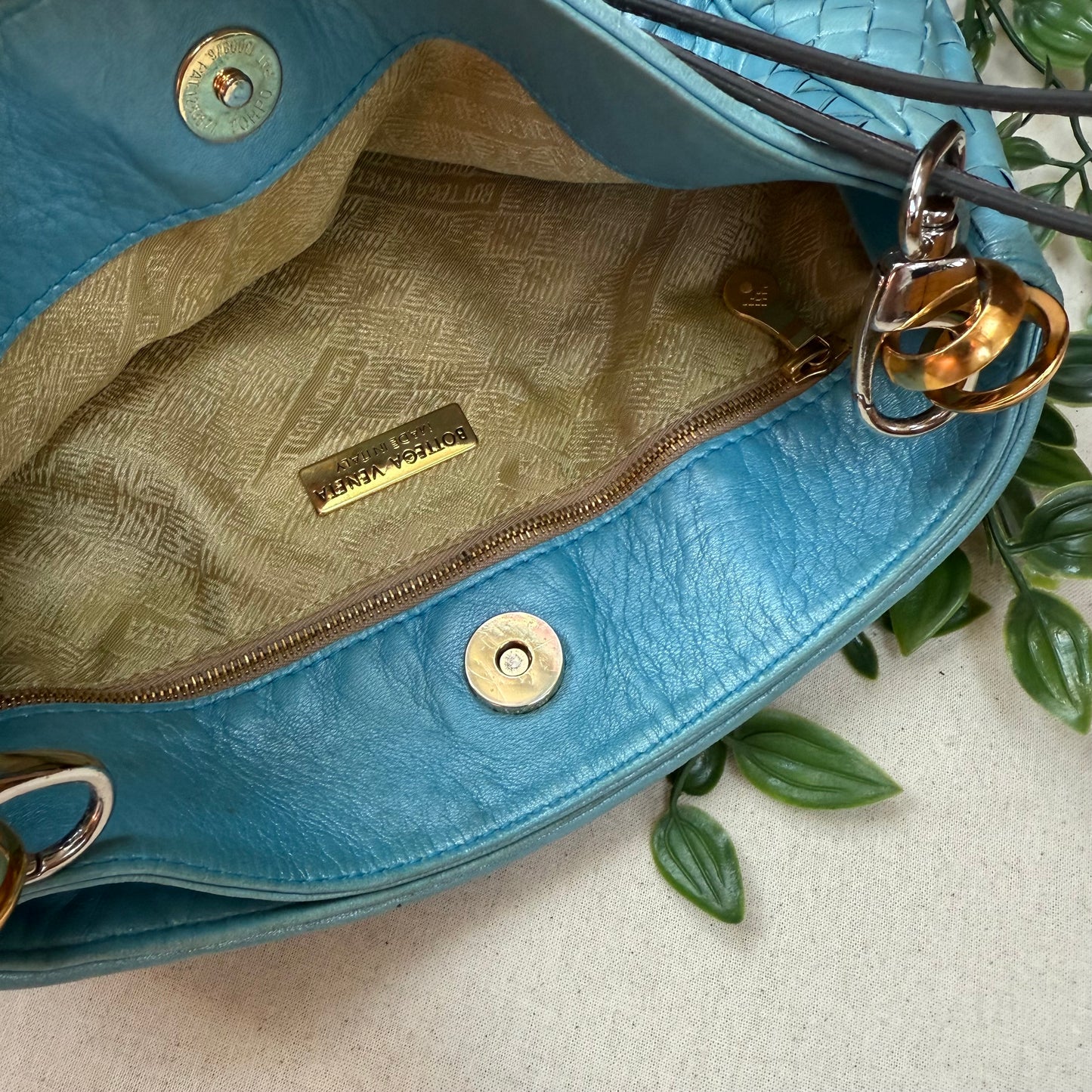 Bottega Veneta 1980s Intrecciato Leather Tote