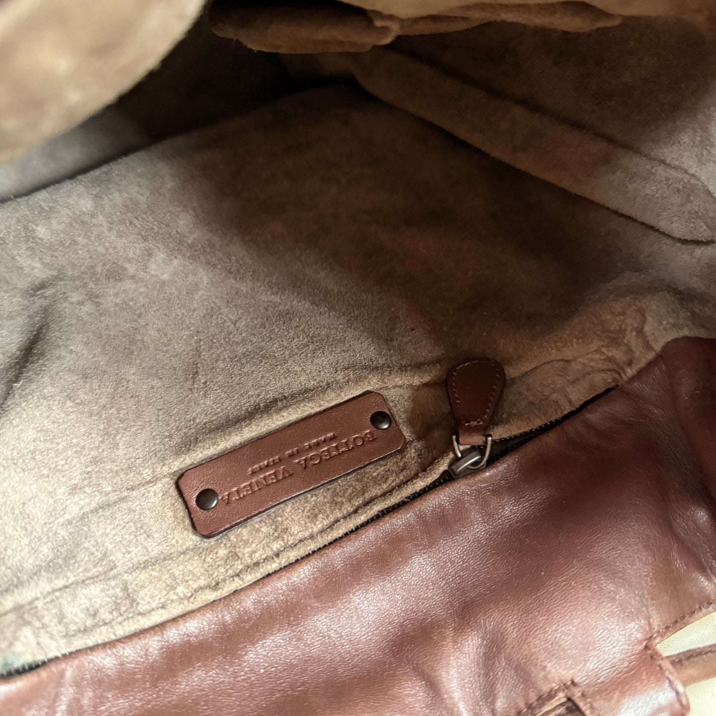 Bottega Veneta 1990s Bottega Veneta Tan Woven Leather Bucket Bag