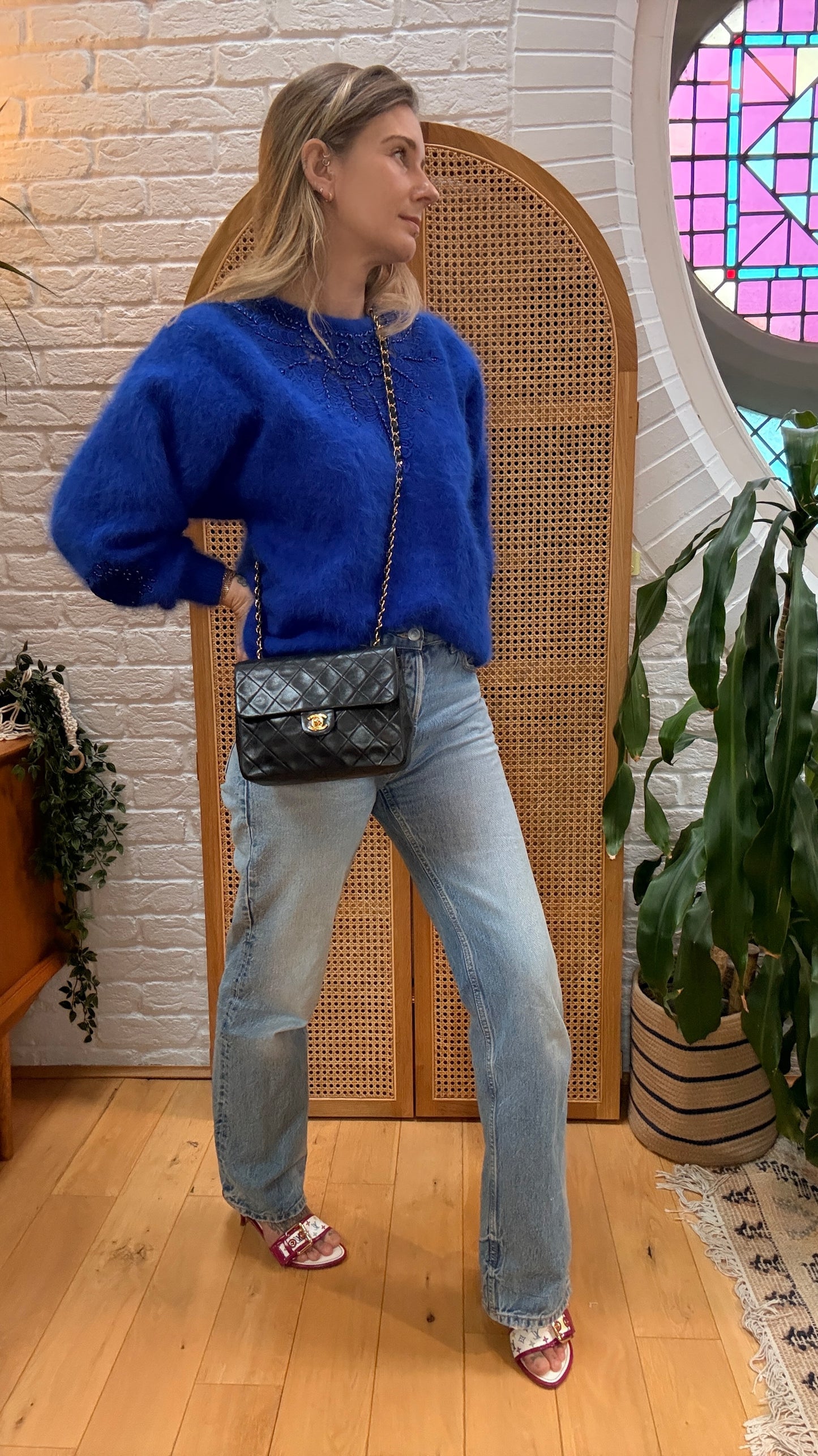 Chanel 1991 Classic Square Single Flap Medium