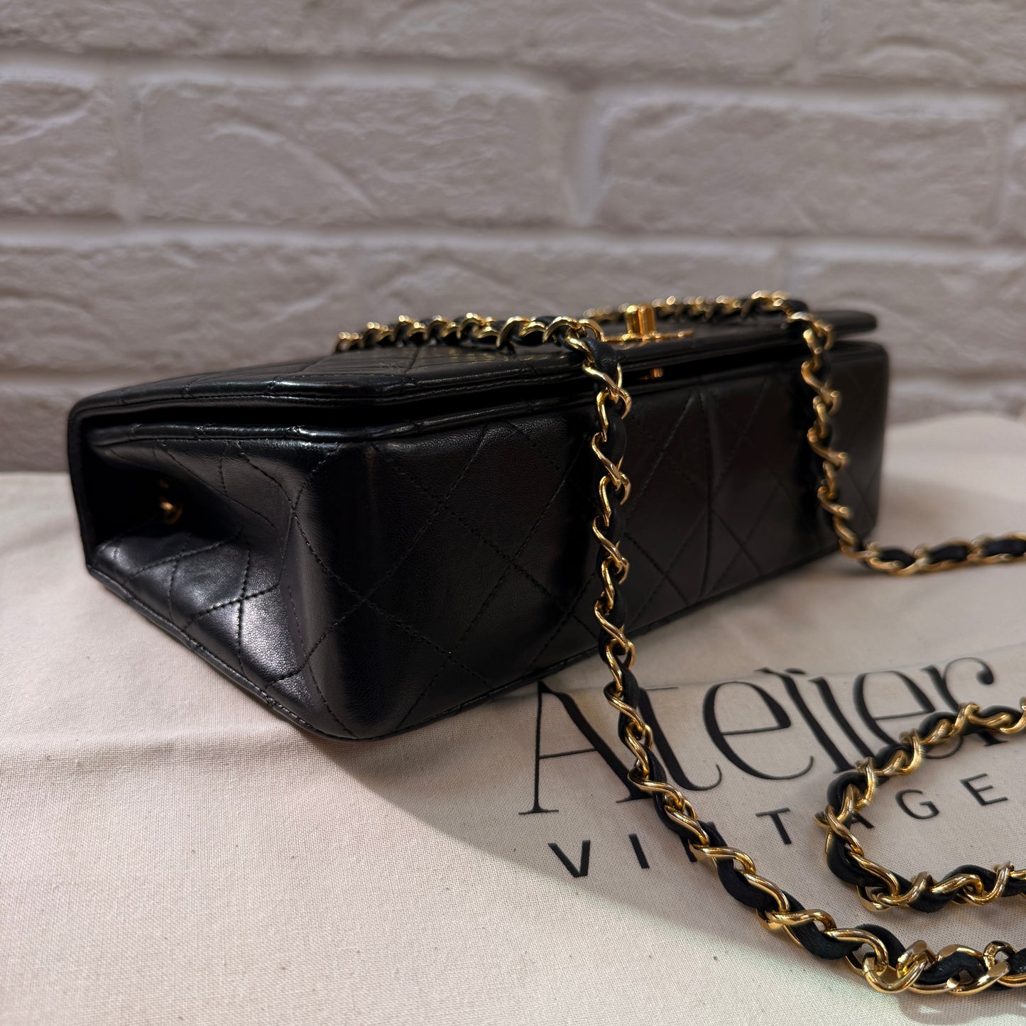 Chanel 1989 Classic Medium Rectangle Full Flap