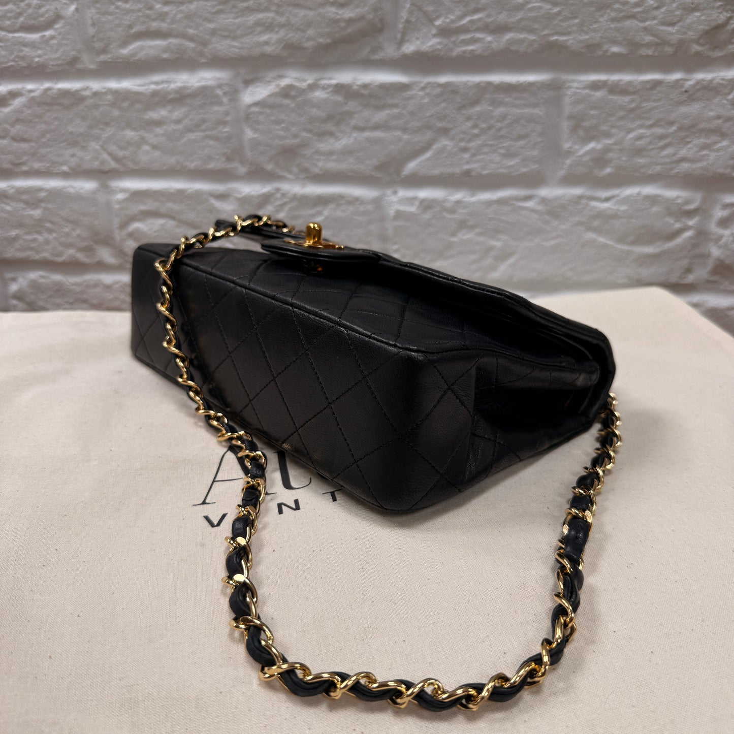 Chanel 1989 Black Classic Double Flap Small