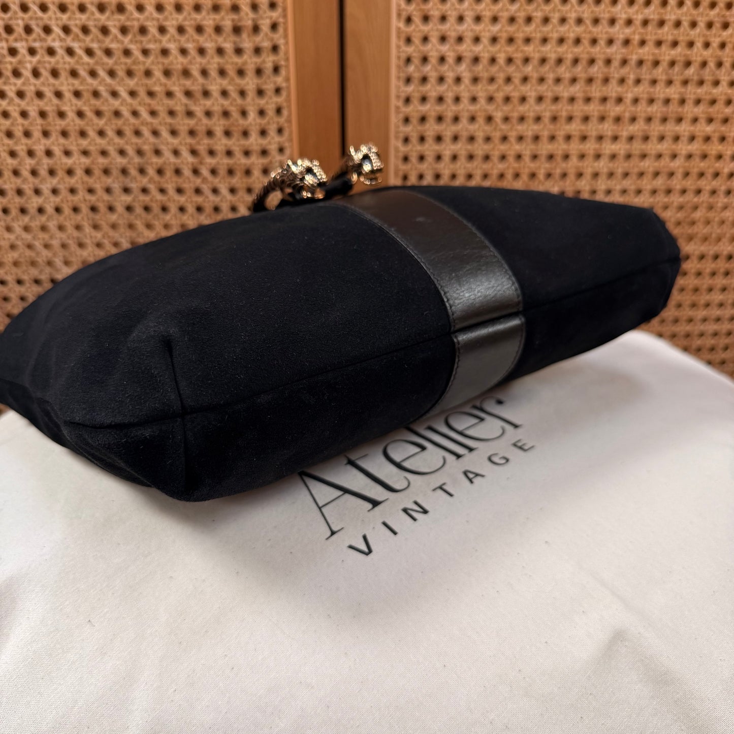 Gucci 1990s Dionysus Suede Hobo Tote