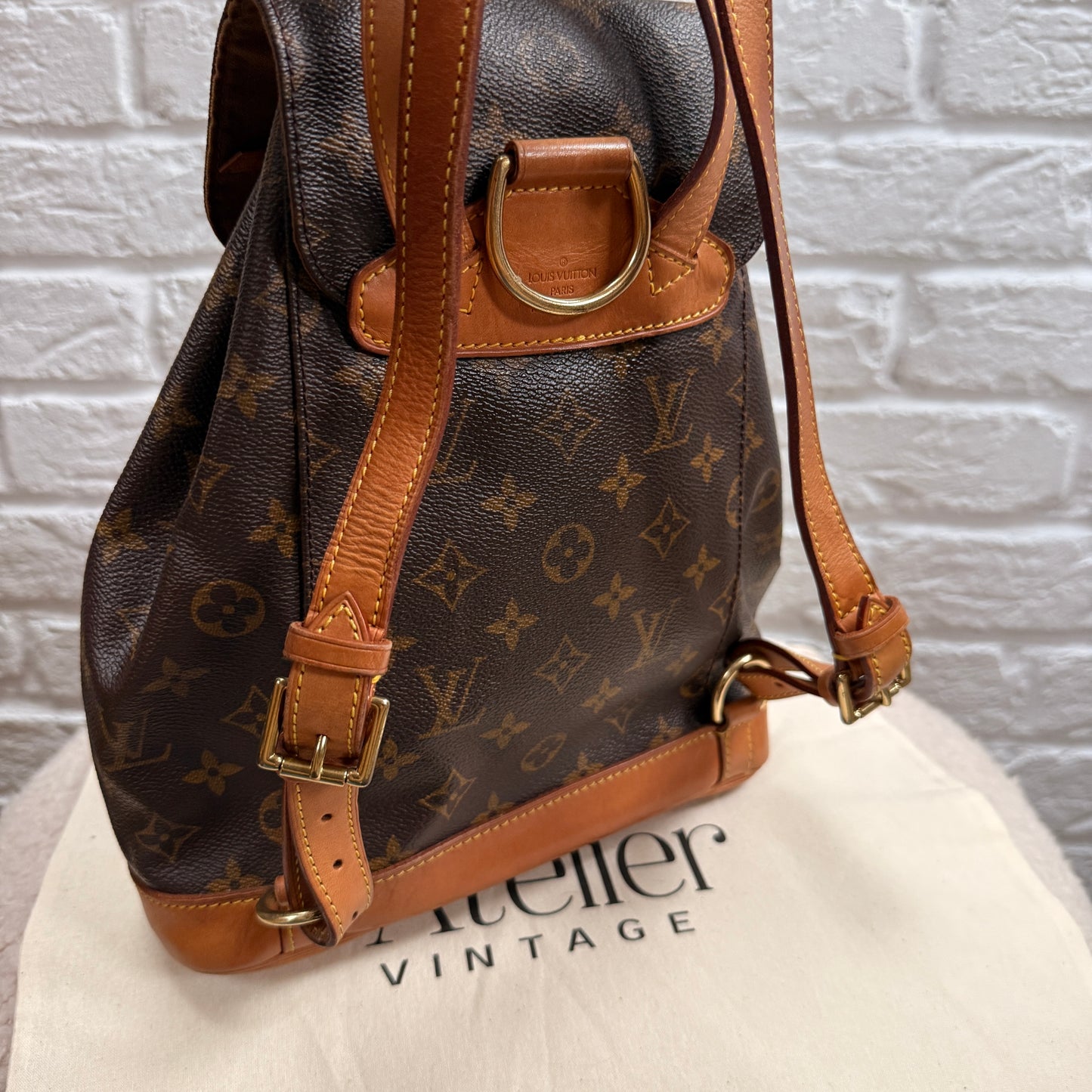 Louis Vuitton 1997 Montsouris Back Pack MM