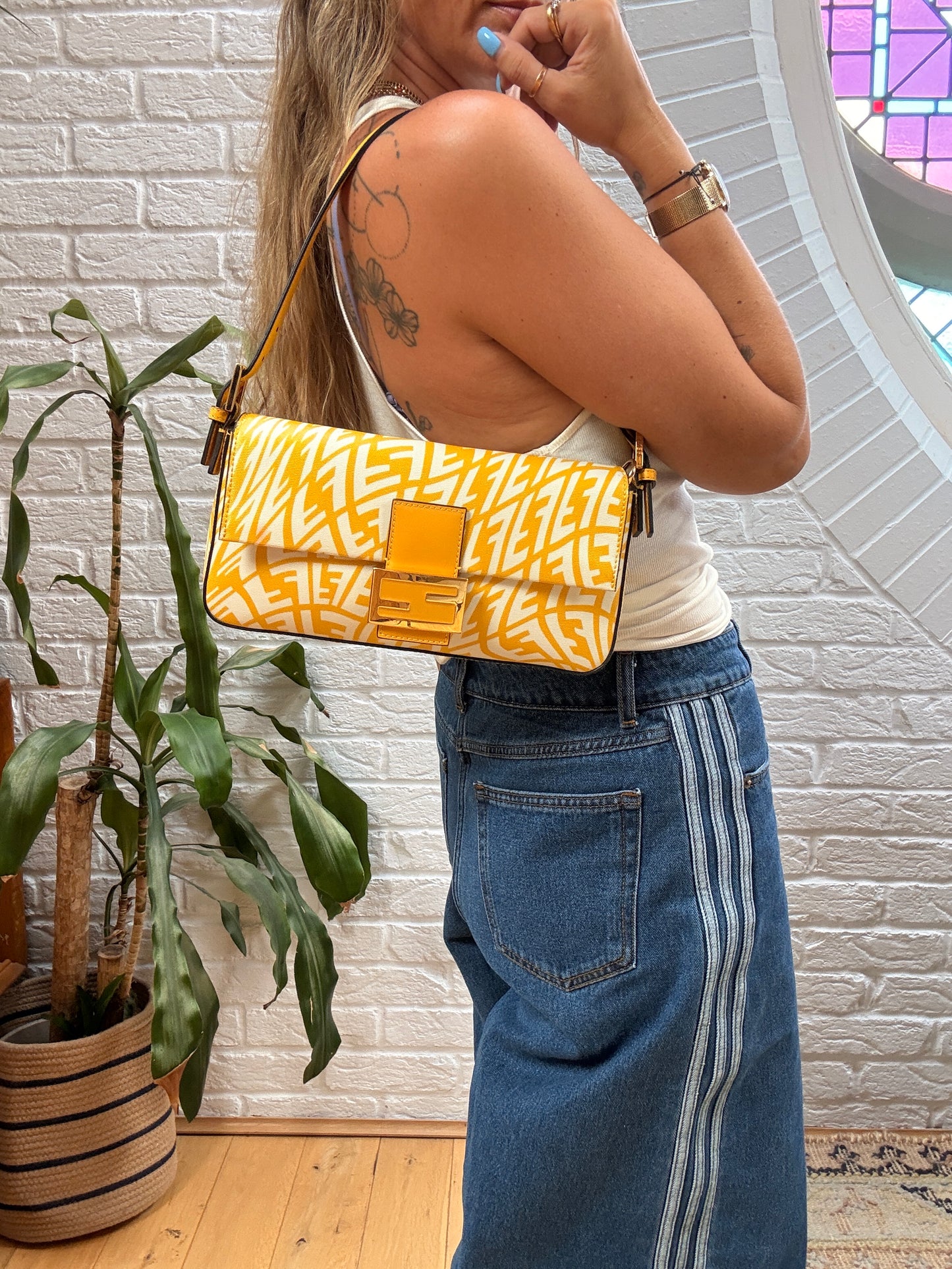 Fendi 1997 baguette x Sarah Coleman Reissue