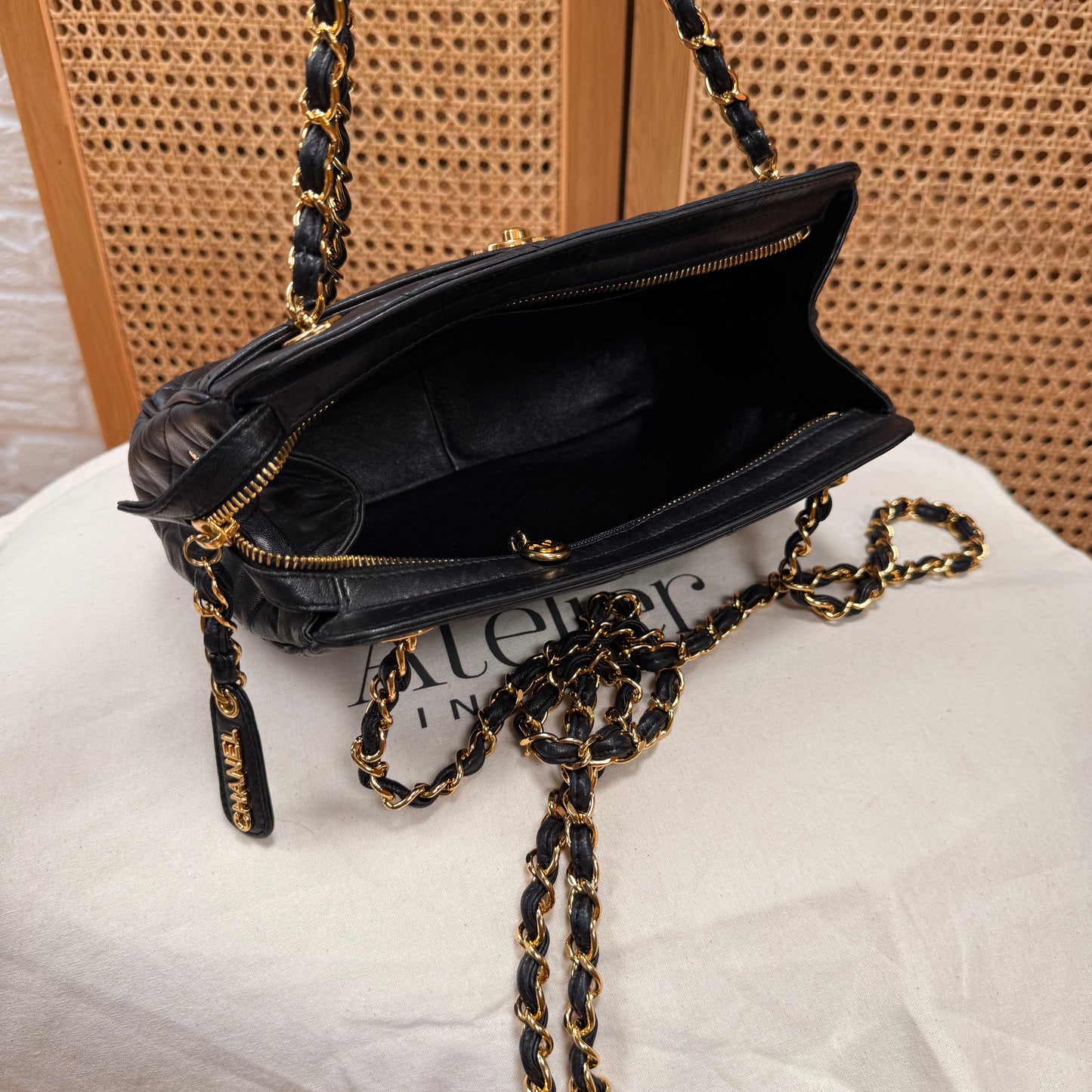 Chanel 1994 Camera Style mini tote cross body