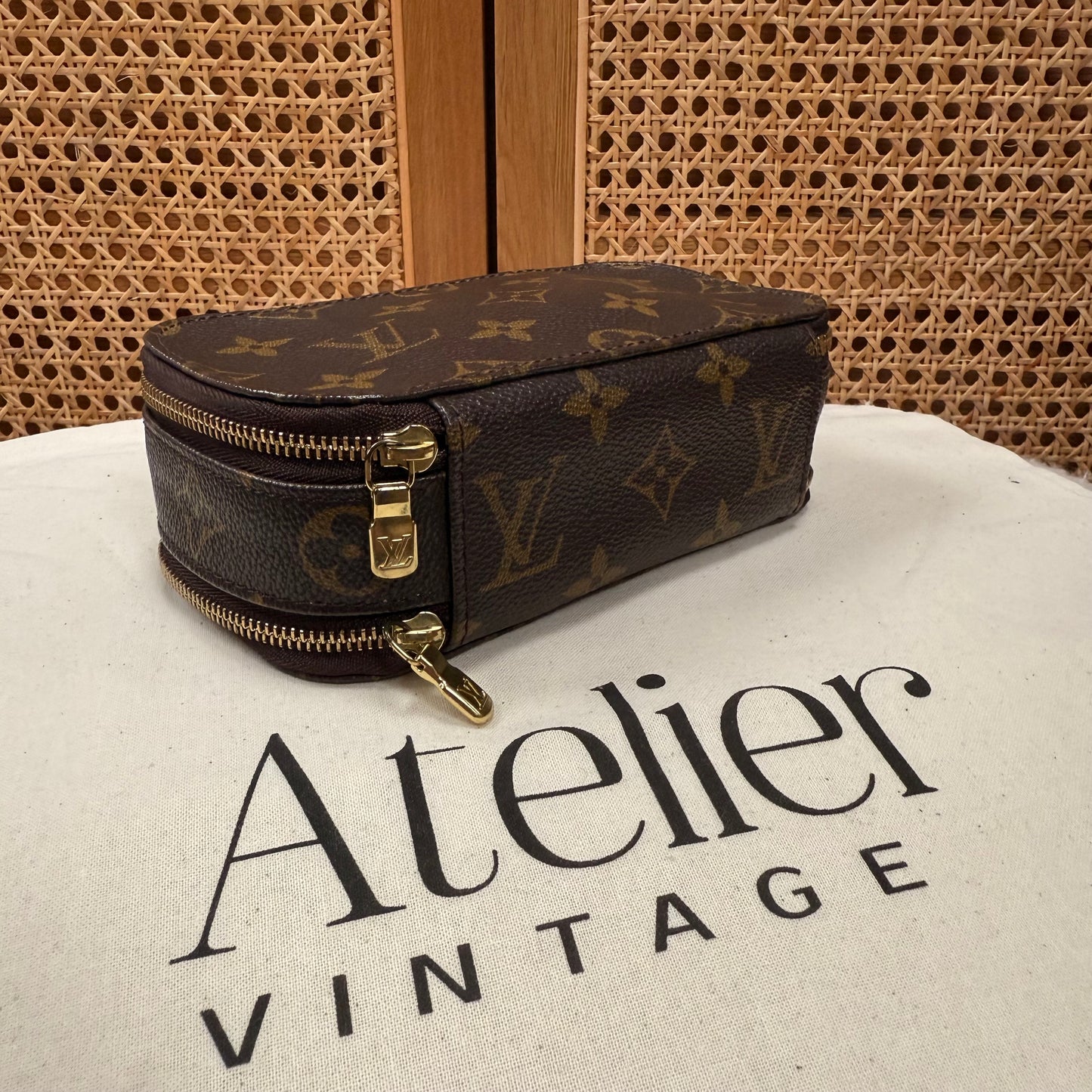 Louis Vuitton 2002 Rare Double Sided Pouch/Clutch