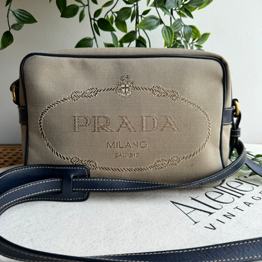 Prada Jacquard Camera Bag