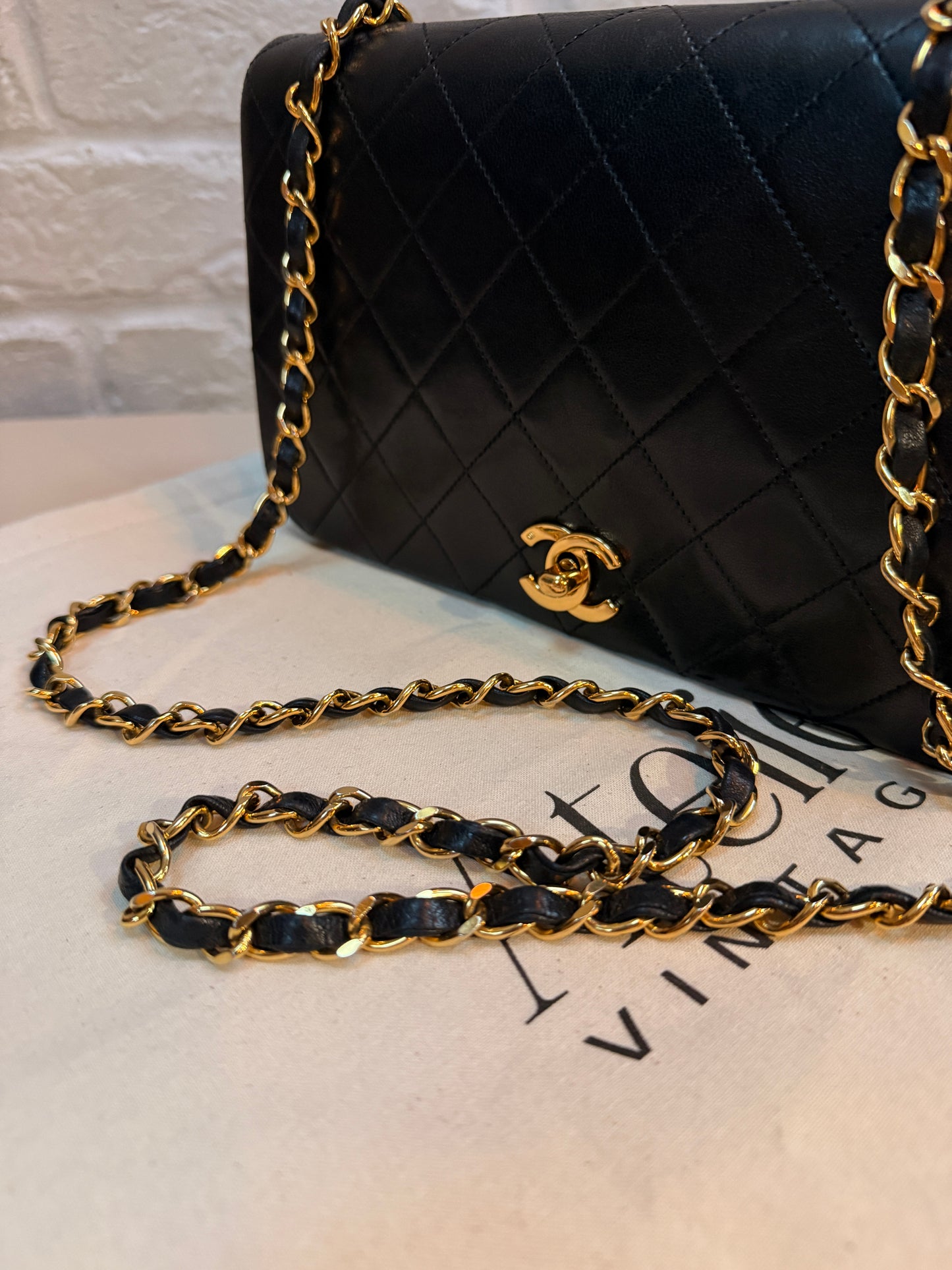 Chanel 1989 Classic Medium Rectangle Full Flap