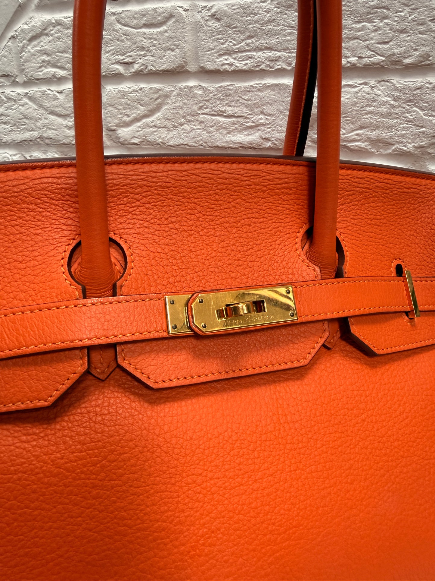 Hermes Birkin 35 Clemence Leather 2011