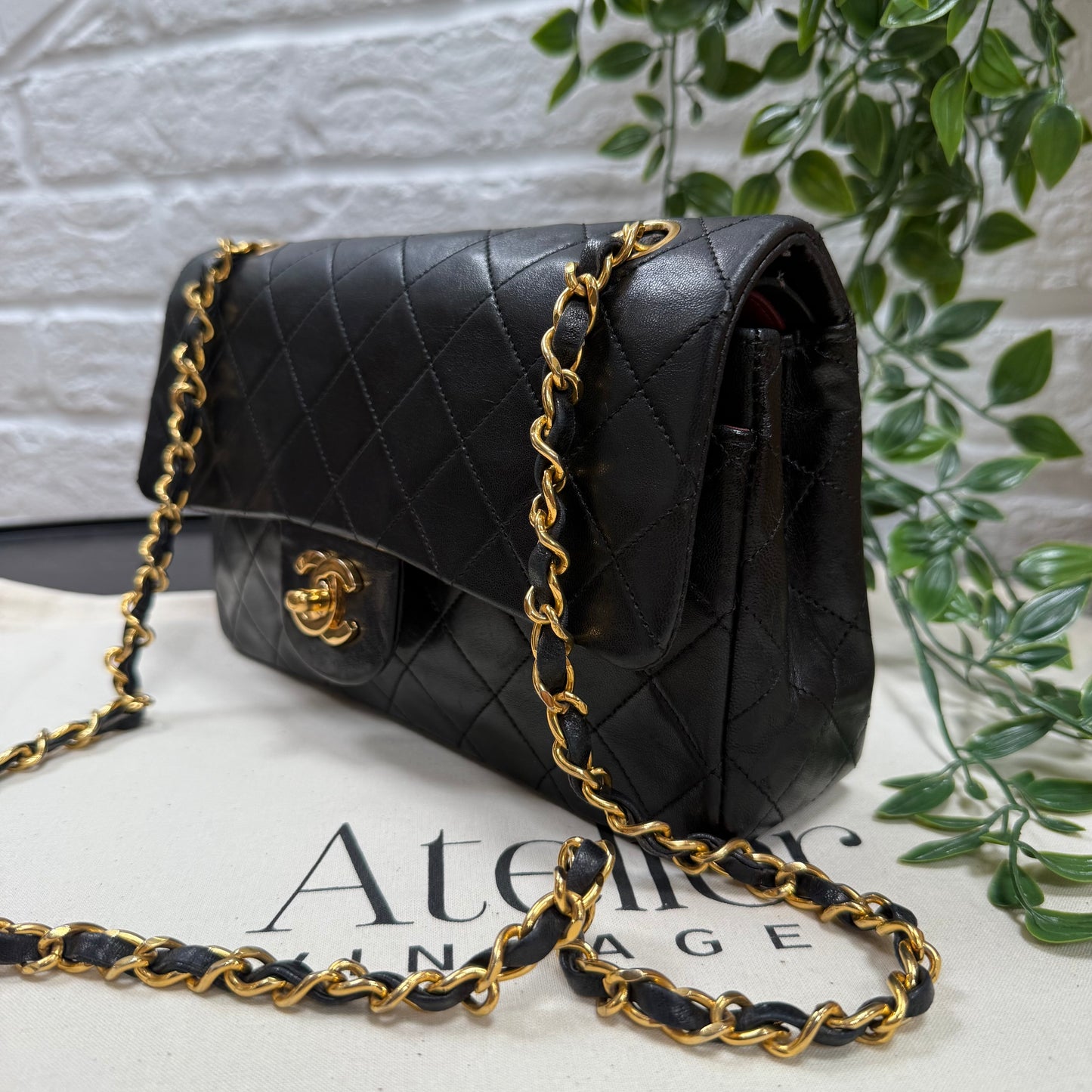 Chanel 1989 Classic Double Flap Small