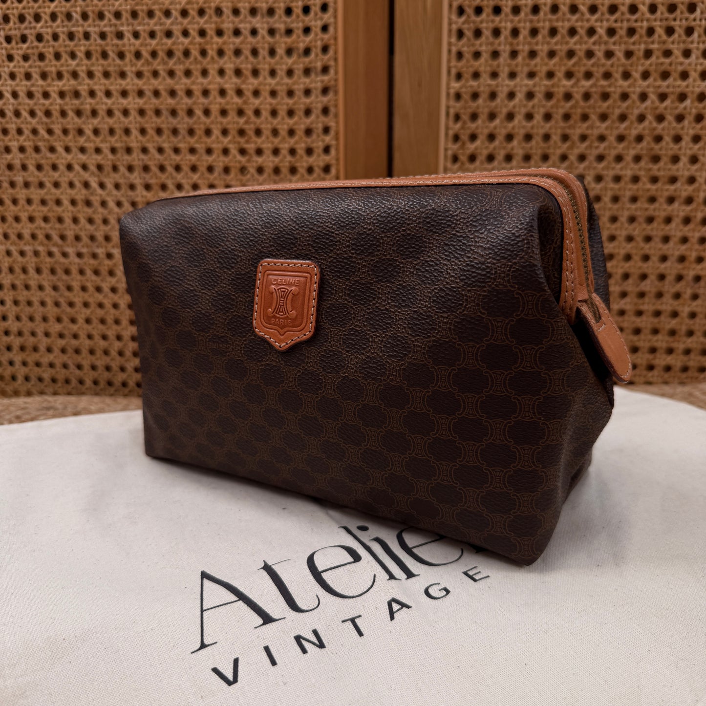 Celine Macadam Print Clutch/Pouch