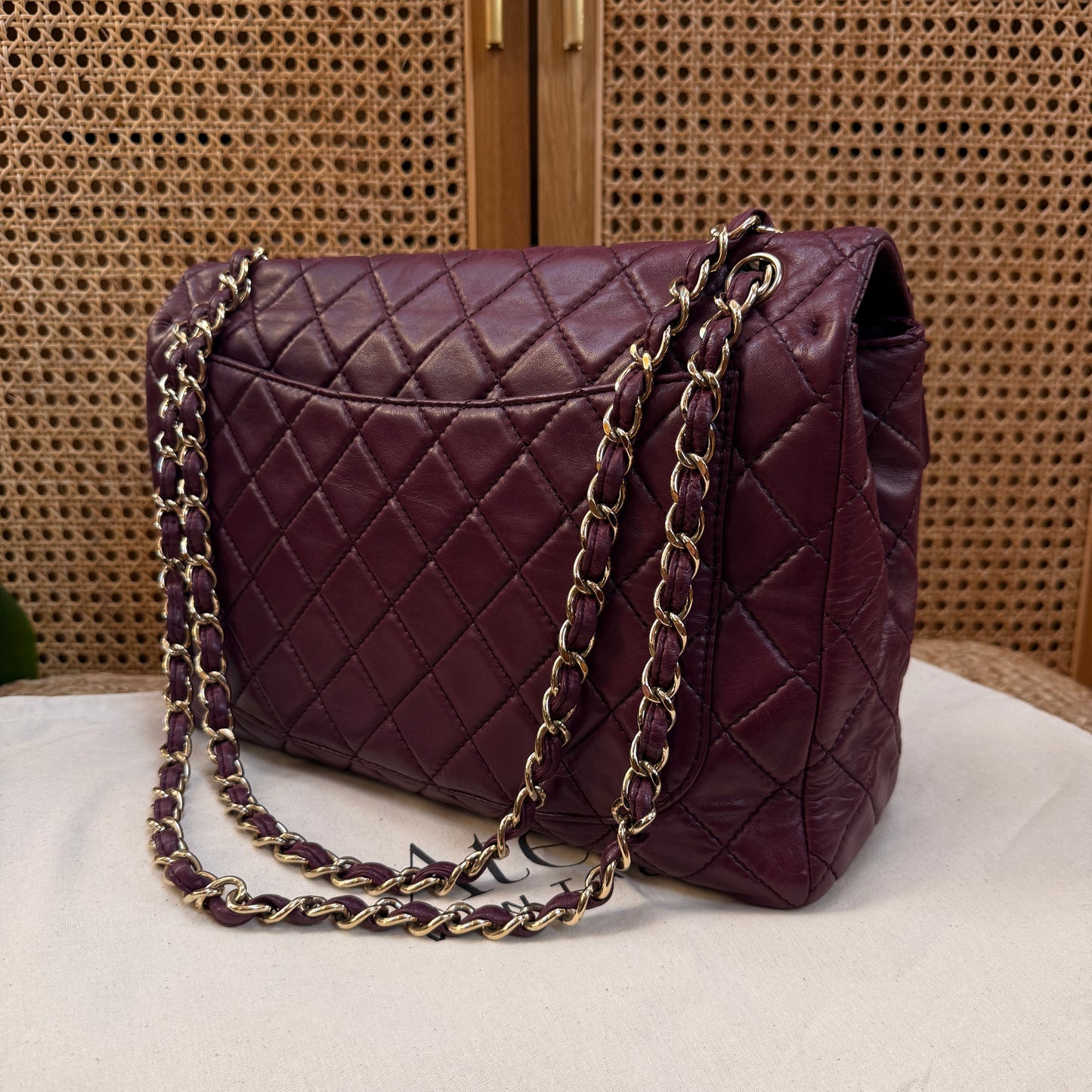 Chanel 2008 Maxi XL Raisin