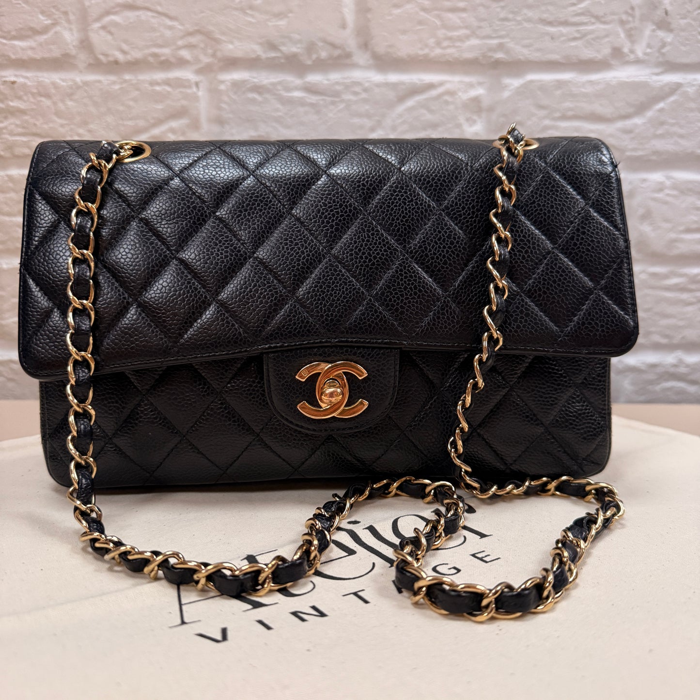 Chanel 2006 Rare Caviar Classic Double Flap Medium