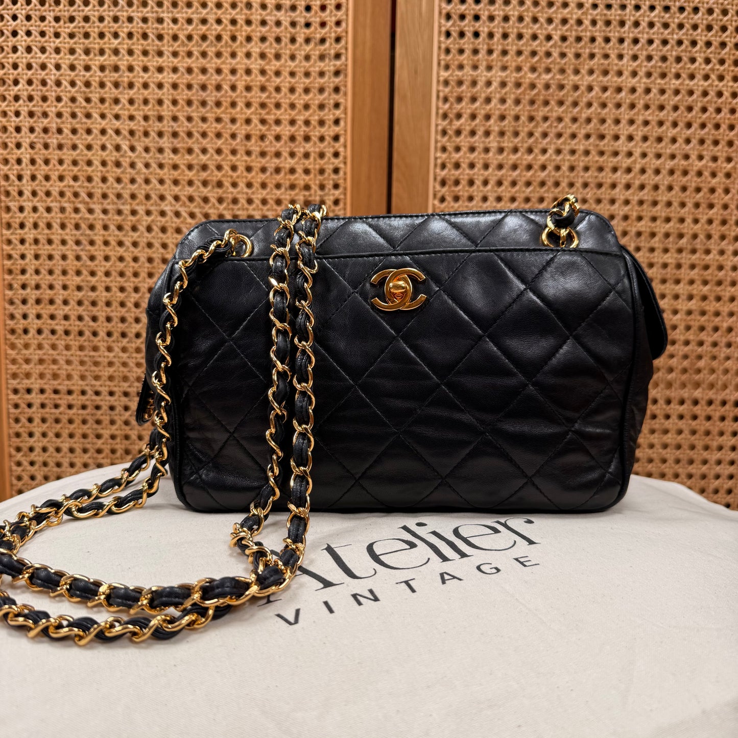 Chanel 1994 Camera Style mini tote cross body