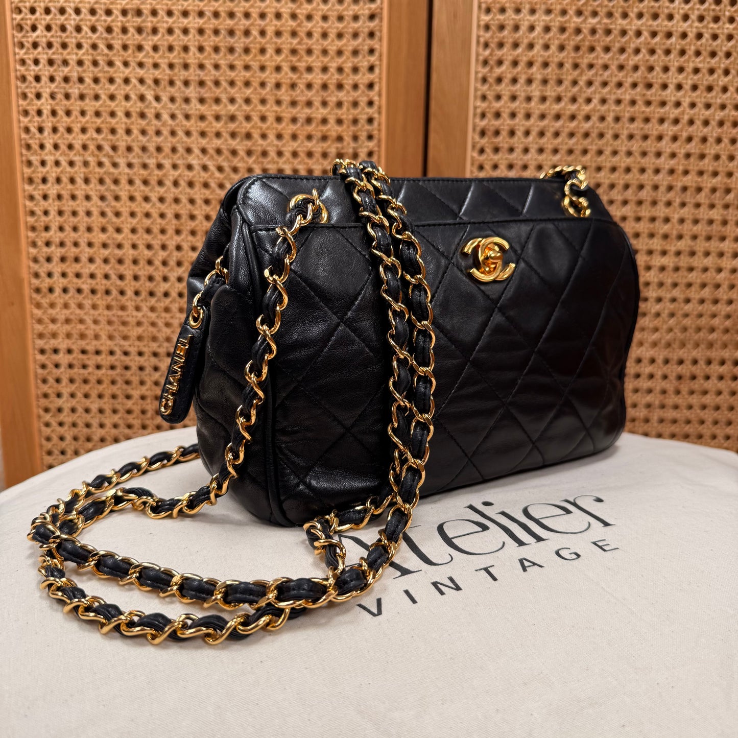 Chanel 1994 Camera Style mini tote cross body