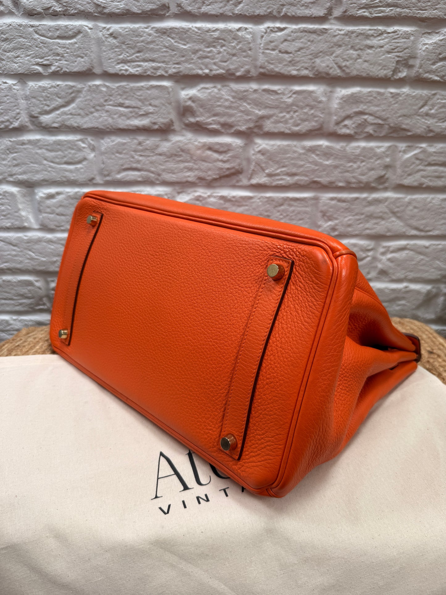 Hermes Birkin 35 Clemence Leather 2011