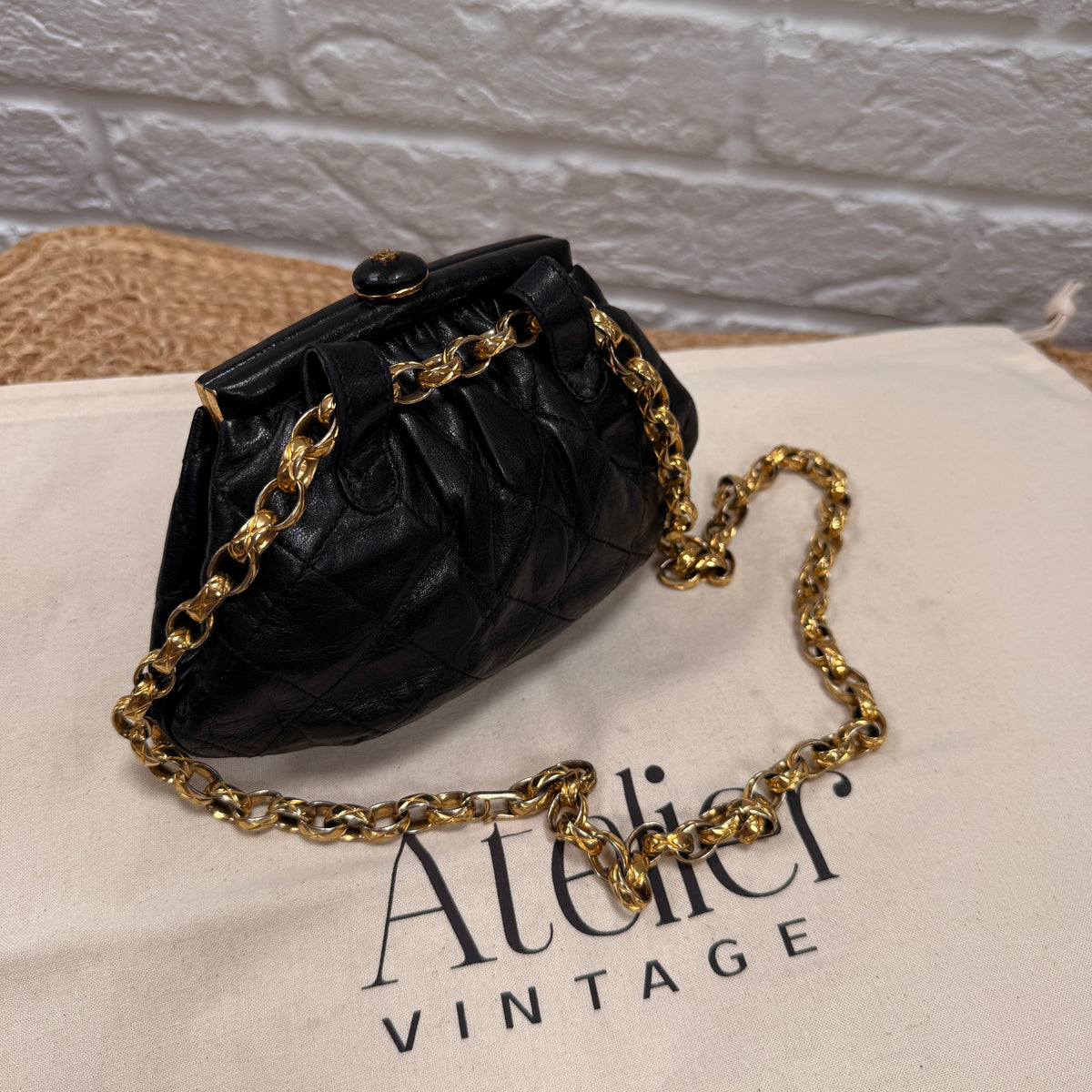 Chanel 1989 Rare Kisslock Bag