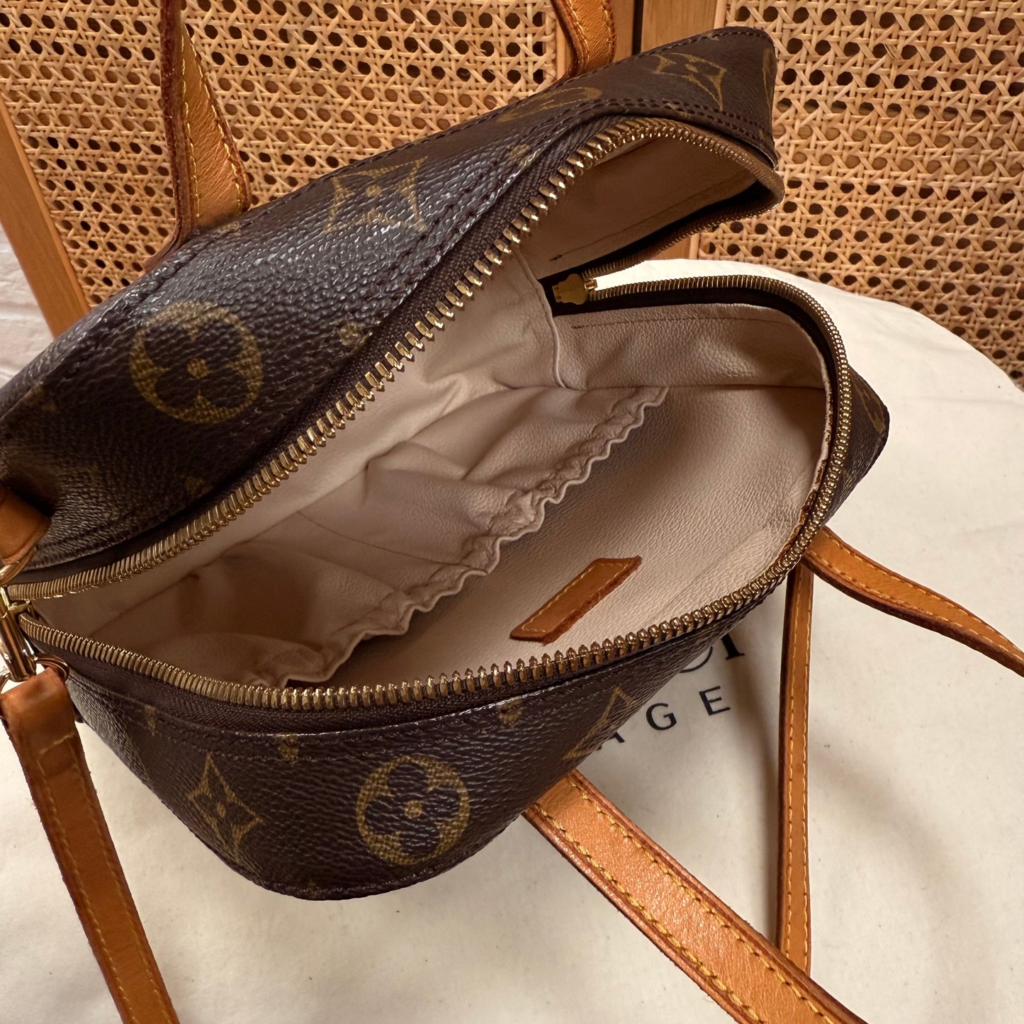 Louis Vuitton 2002 Monogram Spontini Two Way